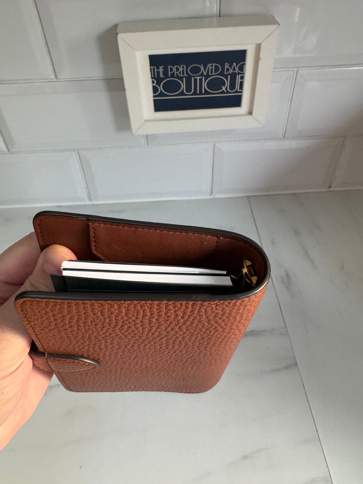 Mulberry Postman’s Lock Pocket Book - Oak