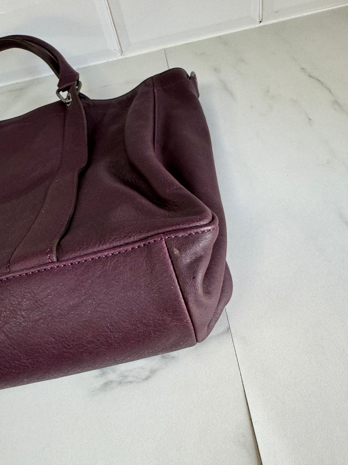 Longchamp 3D Tote - Burgundy