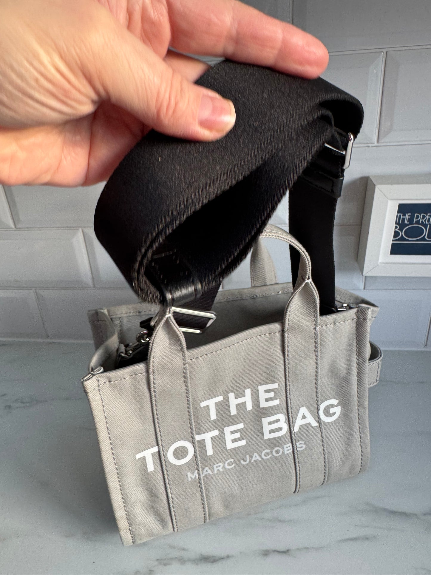 Marc jacobs “The Small” Tote Bag - Grey