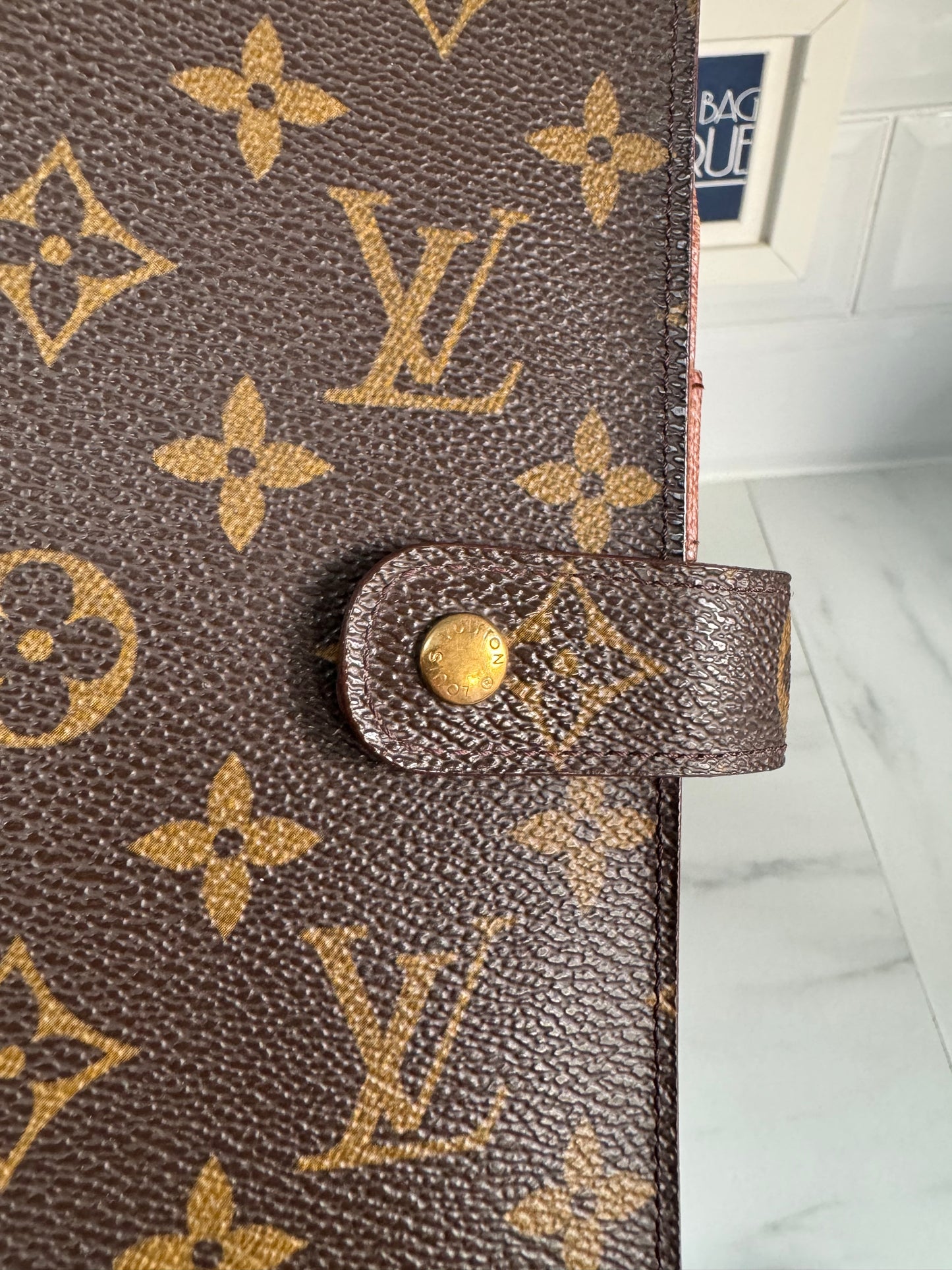 Louis Vuitton MM Ring Binder Agenda - Monogram