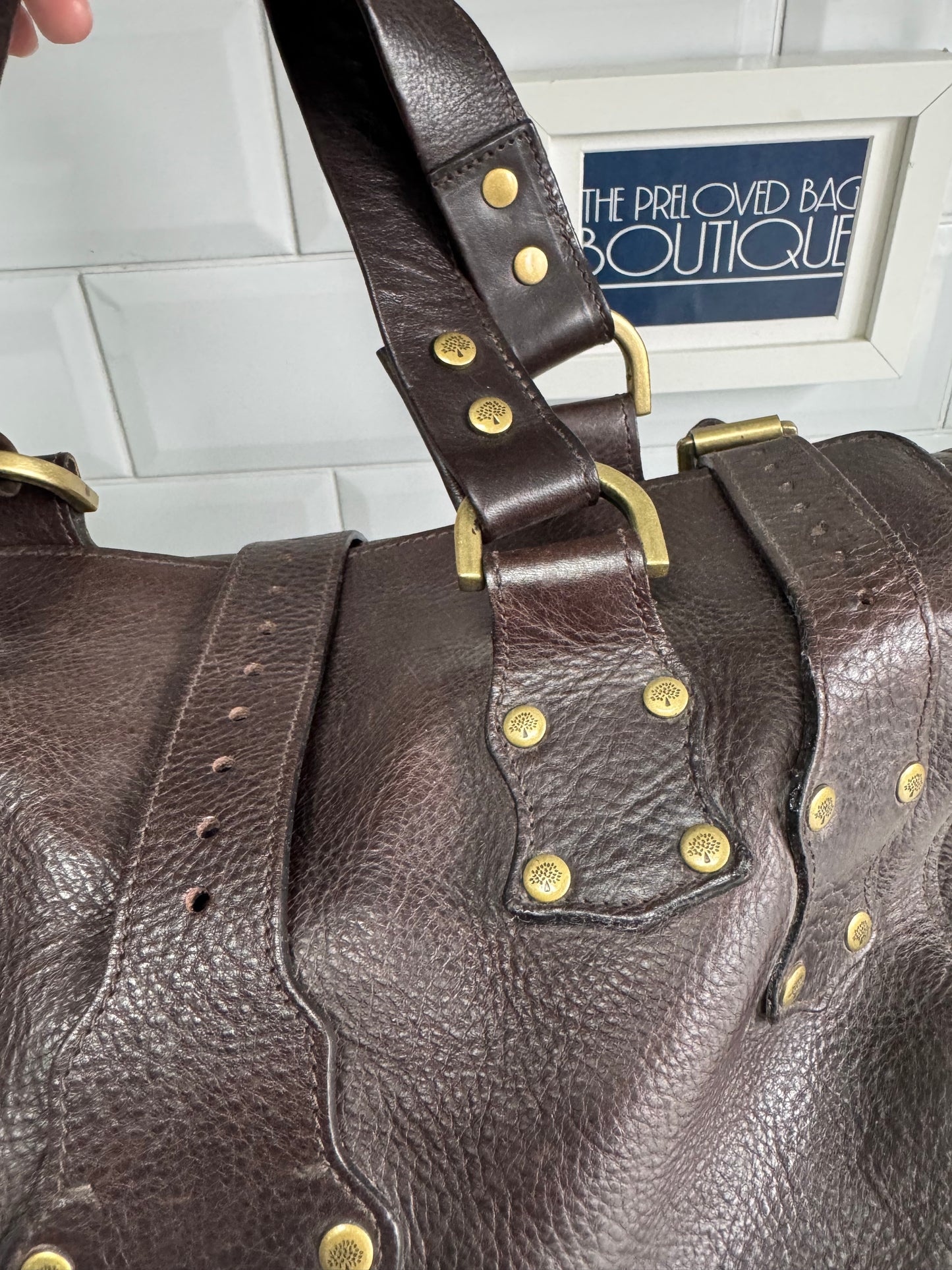 Mulberry Roxanne - Chocolate Brown