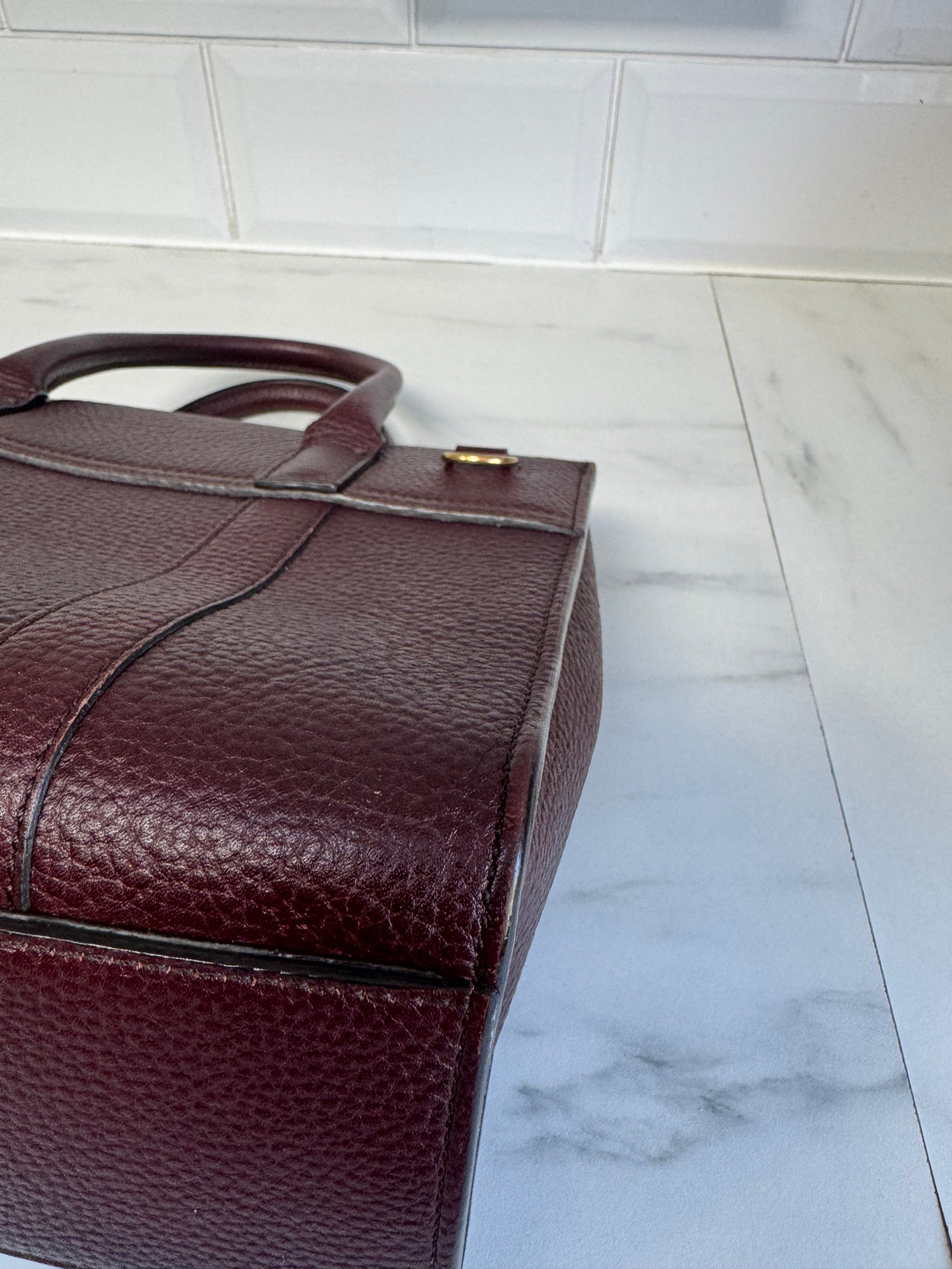 Mulberry Small Bayswater - Oxblood