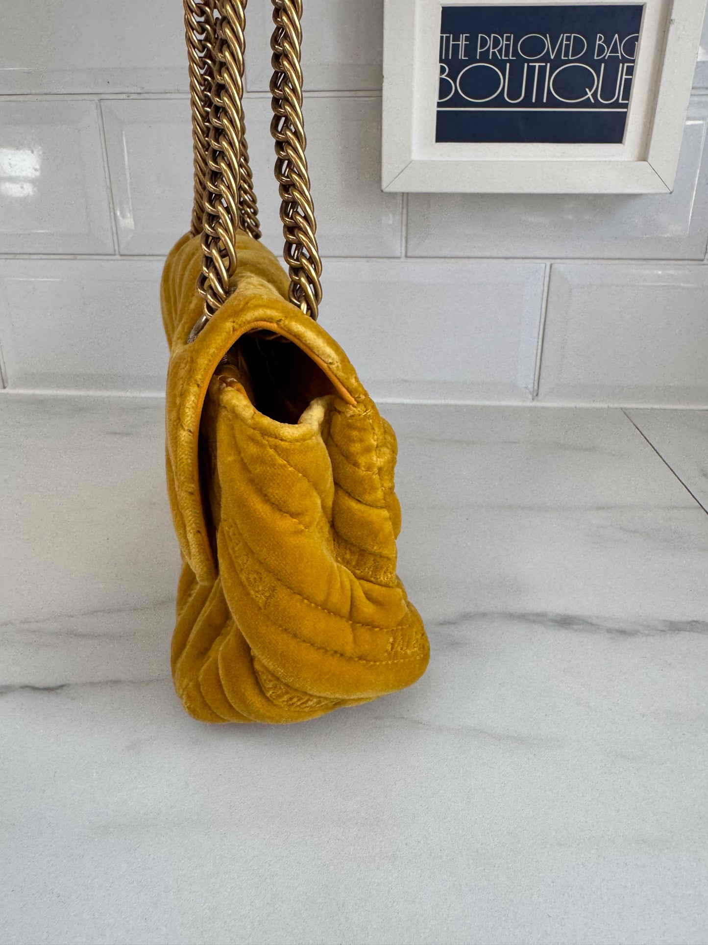 Balenciaga Camera Bag - Ochre/Mustard