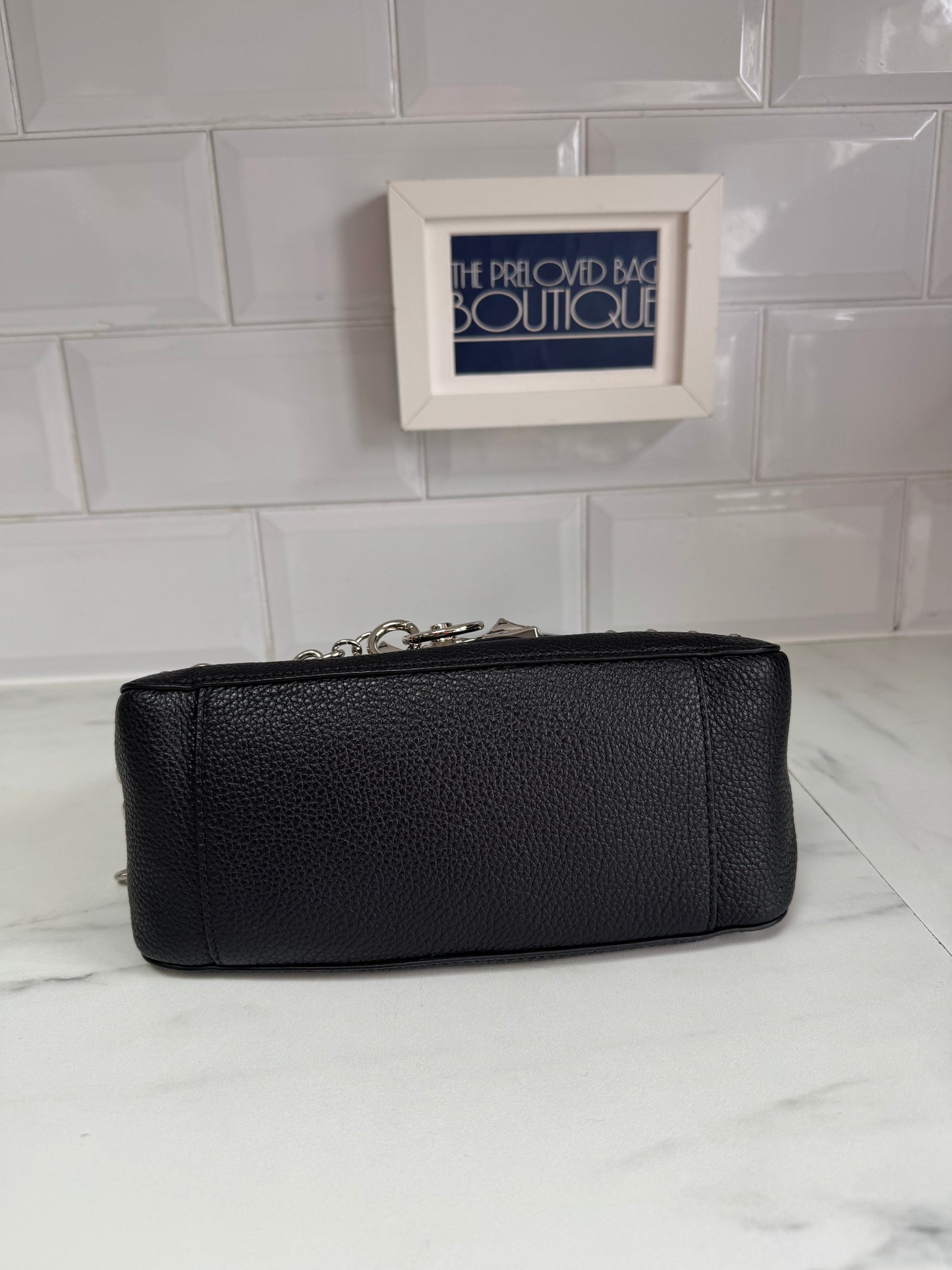 Mulberry Mini Keeley - black with silver studs