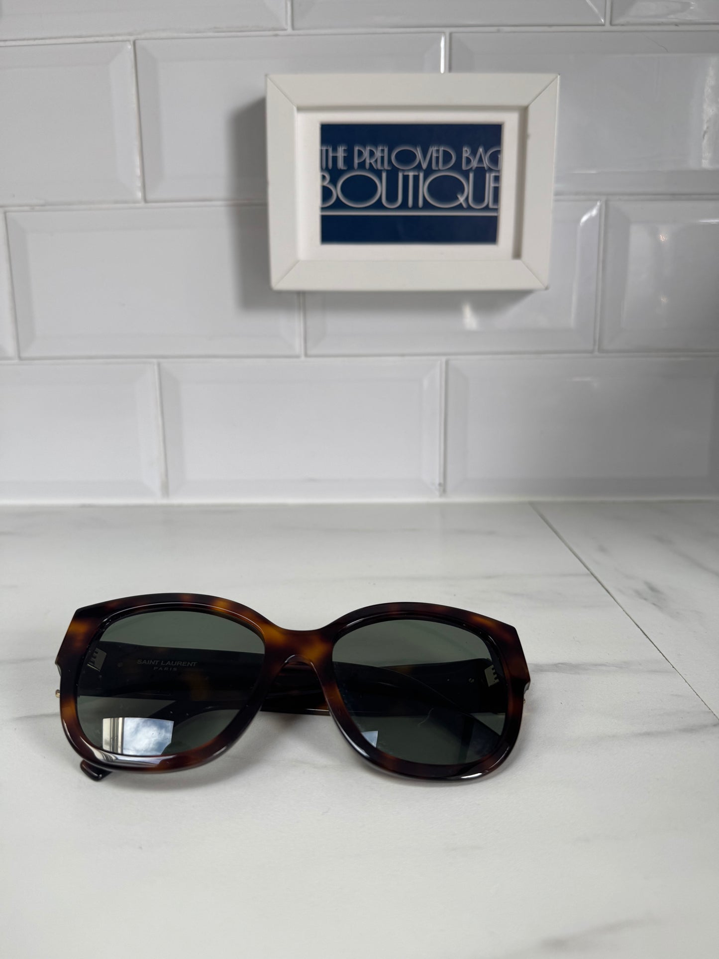 Saint Laurent (YSL) Sun SL/M95 Sunglasses - tortoiseshell