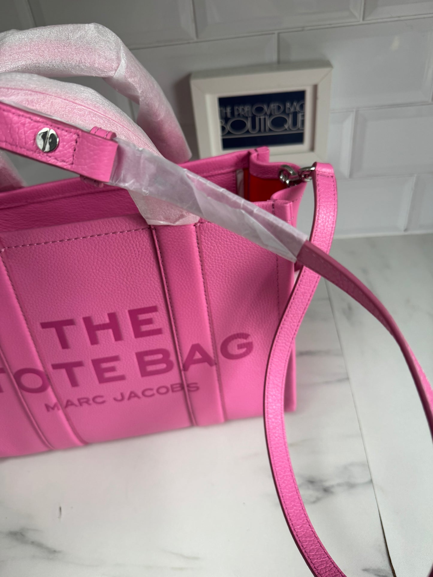 Marc Jacobs Medium Tote Bag - Hot Pink