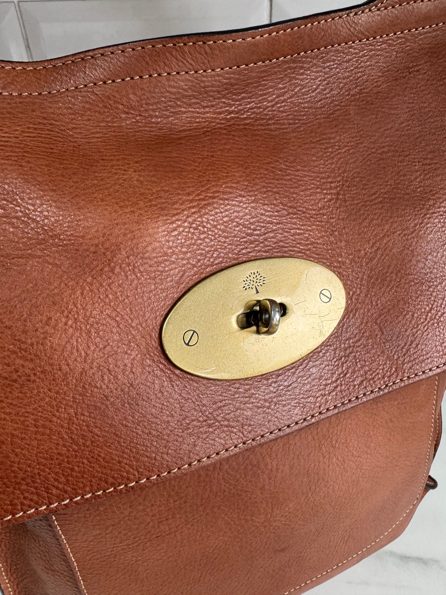 Mulberry Large Antony/Messenger -Oak