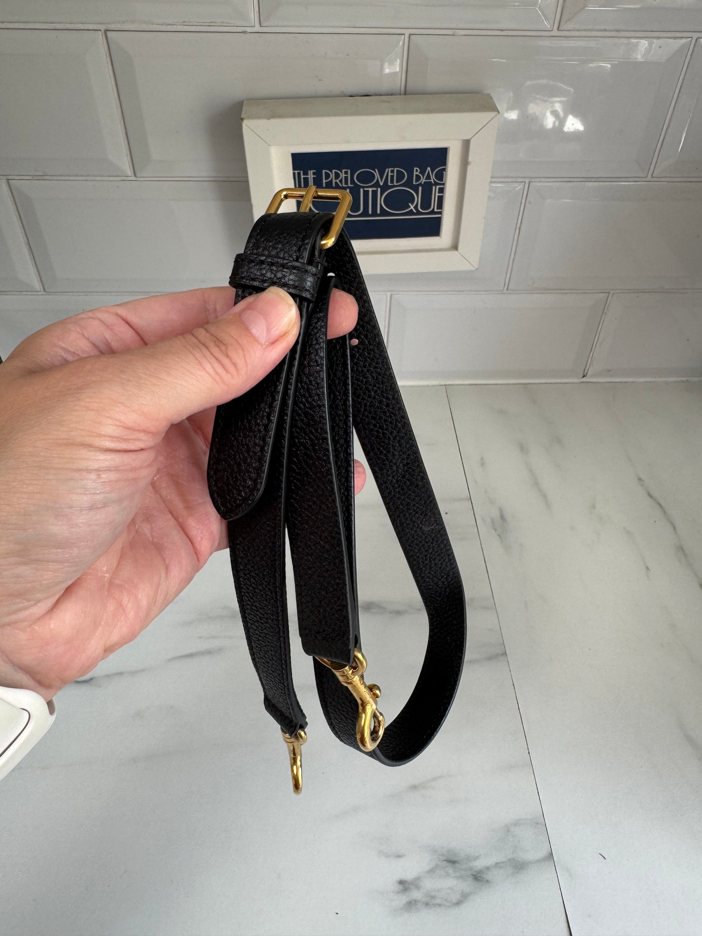 Mulberry Bayswater with Strap - Black
