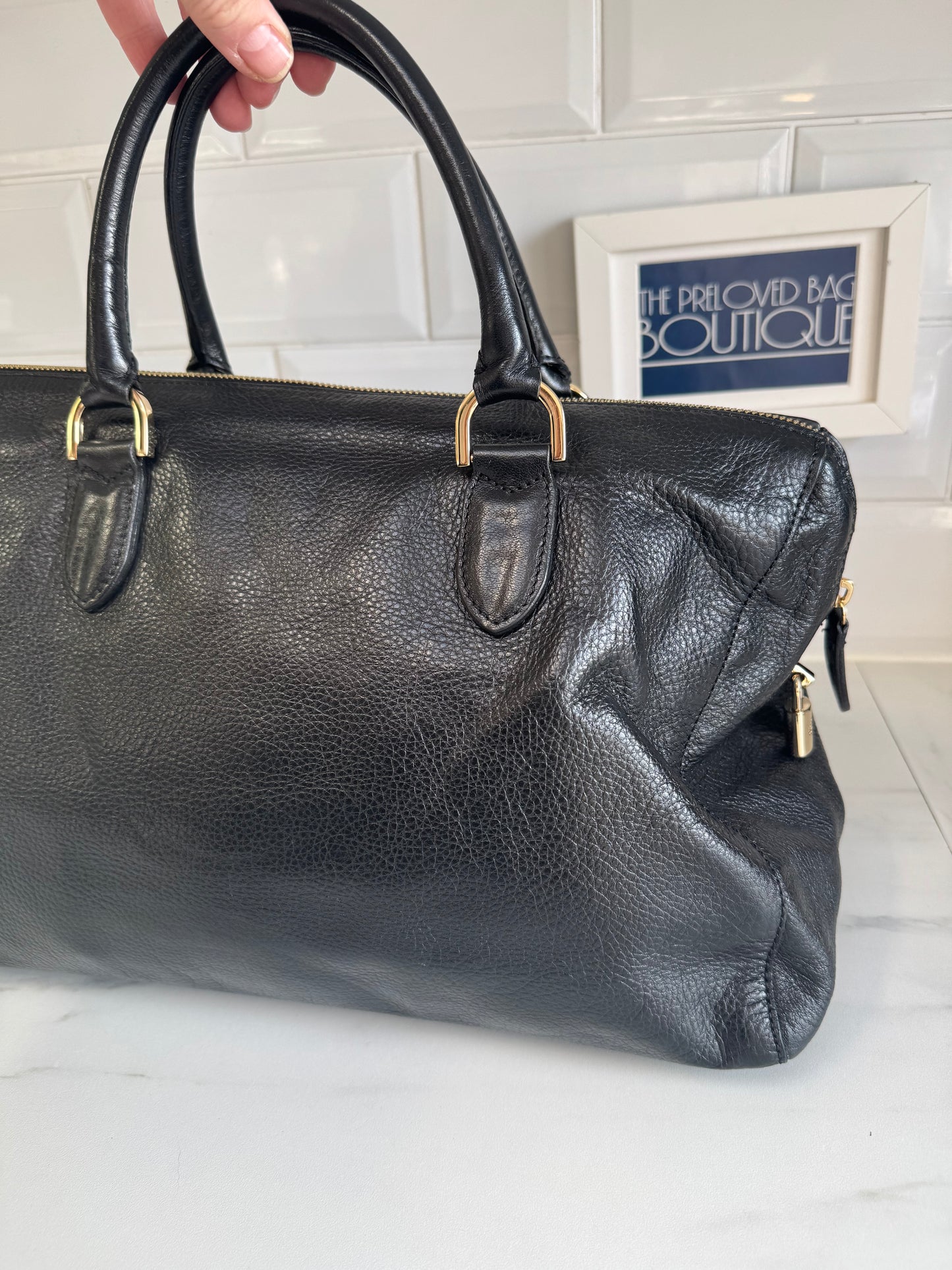 Mulberry Large Del Rey - Black