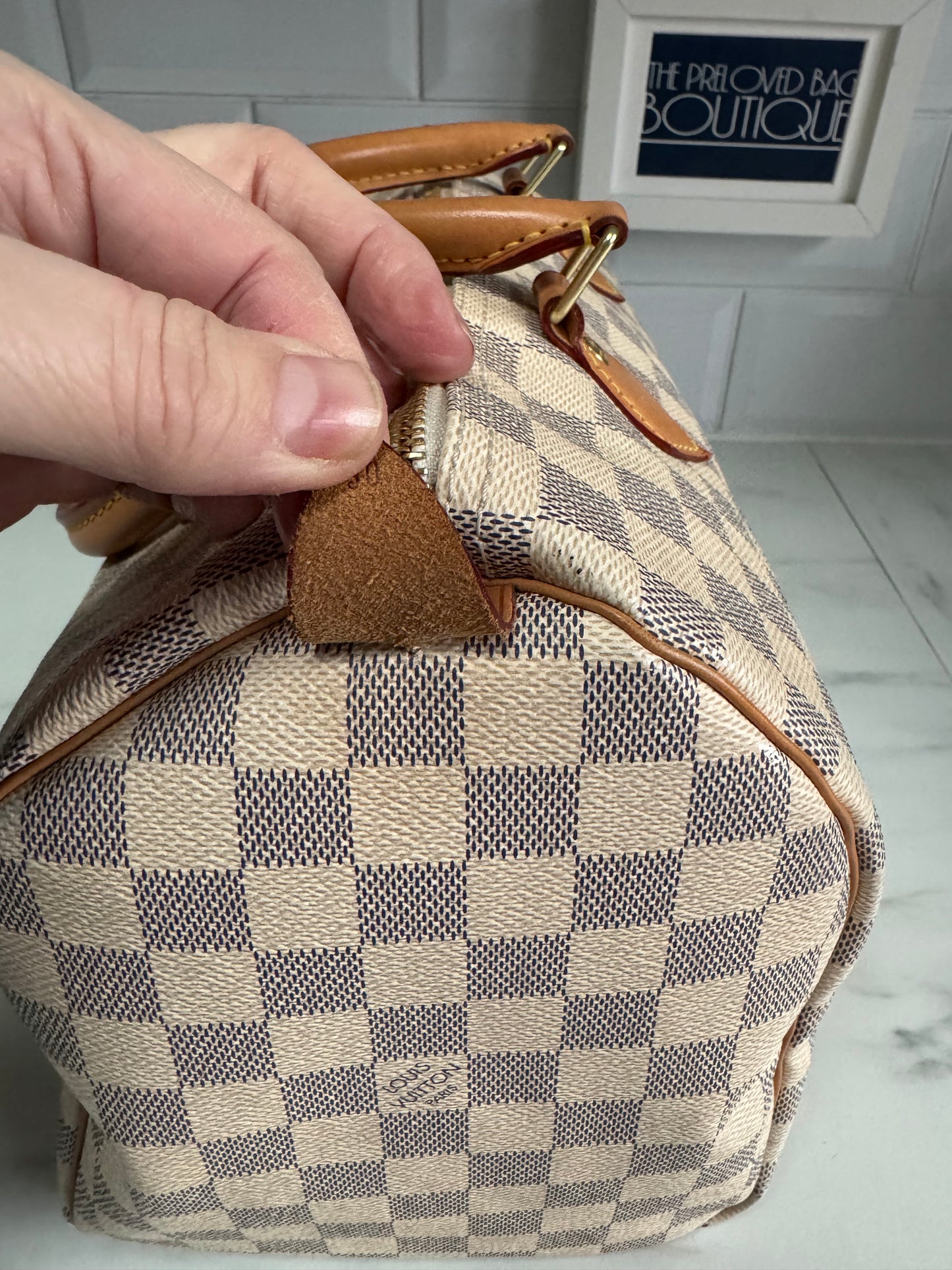 Louis Vuitton Speedy 30 - Damier Azure