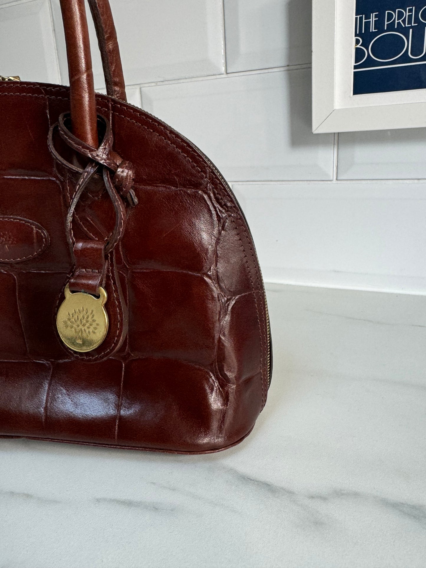 Mulberry Vintage Edbury - Chocolate Brown