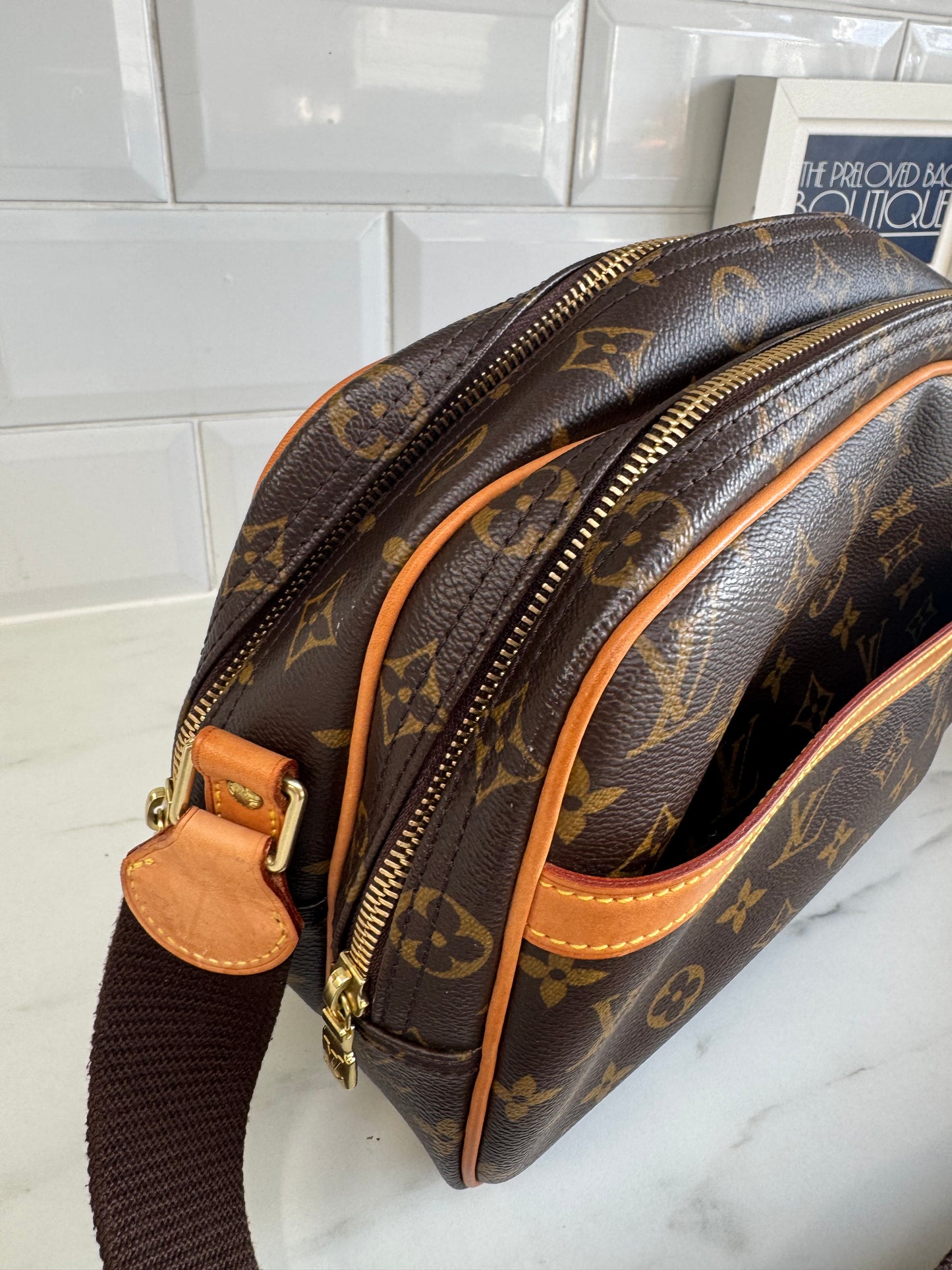 Louis Vuitton Reporter - Monogram Brown