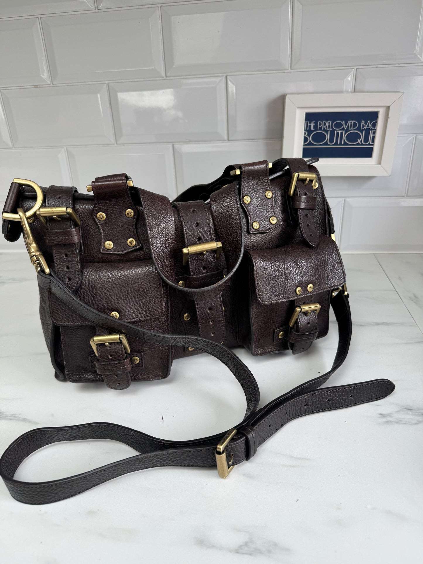 Mulberry Roxanne - Chocolate Brown