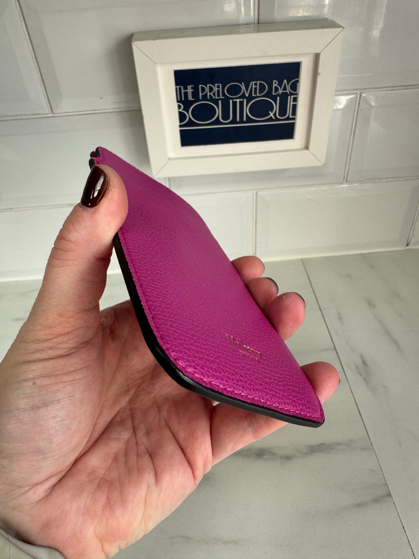 Mulberry Glasses Pouch - Pink