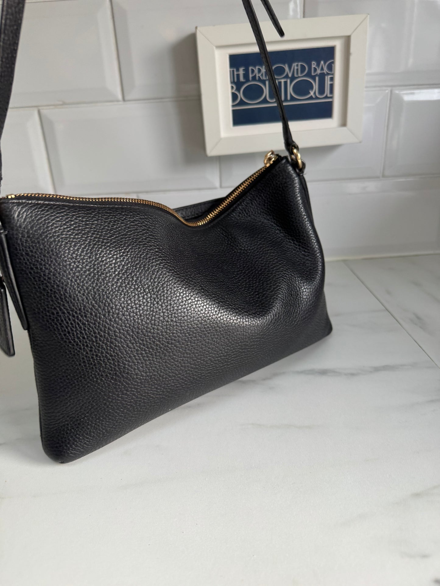 Coach Journal Crossbody - Black