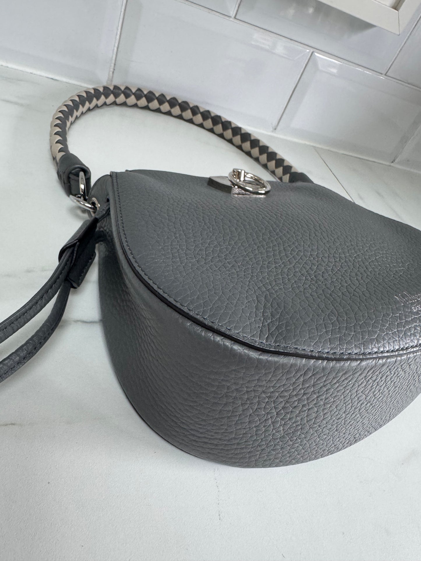 Mulberry Mini Iris Hobo - Charcoal