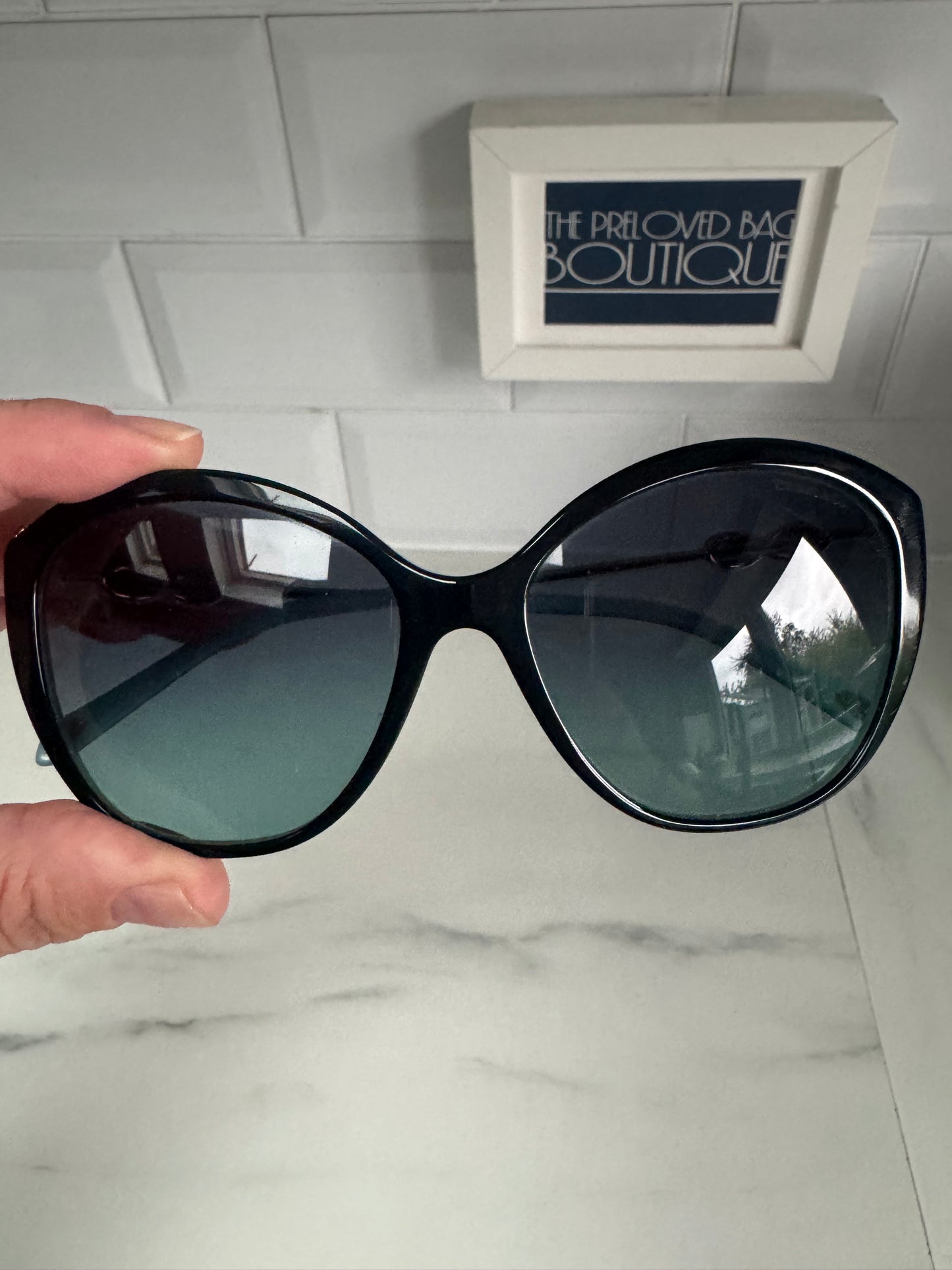 Tiffany & Co Sunglasses - Black and Blue