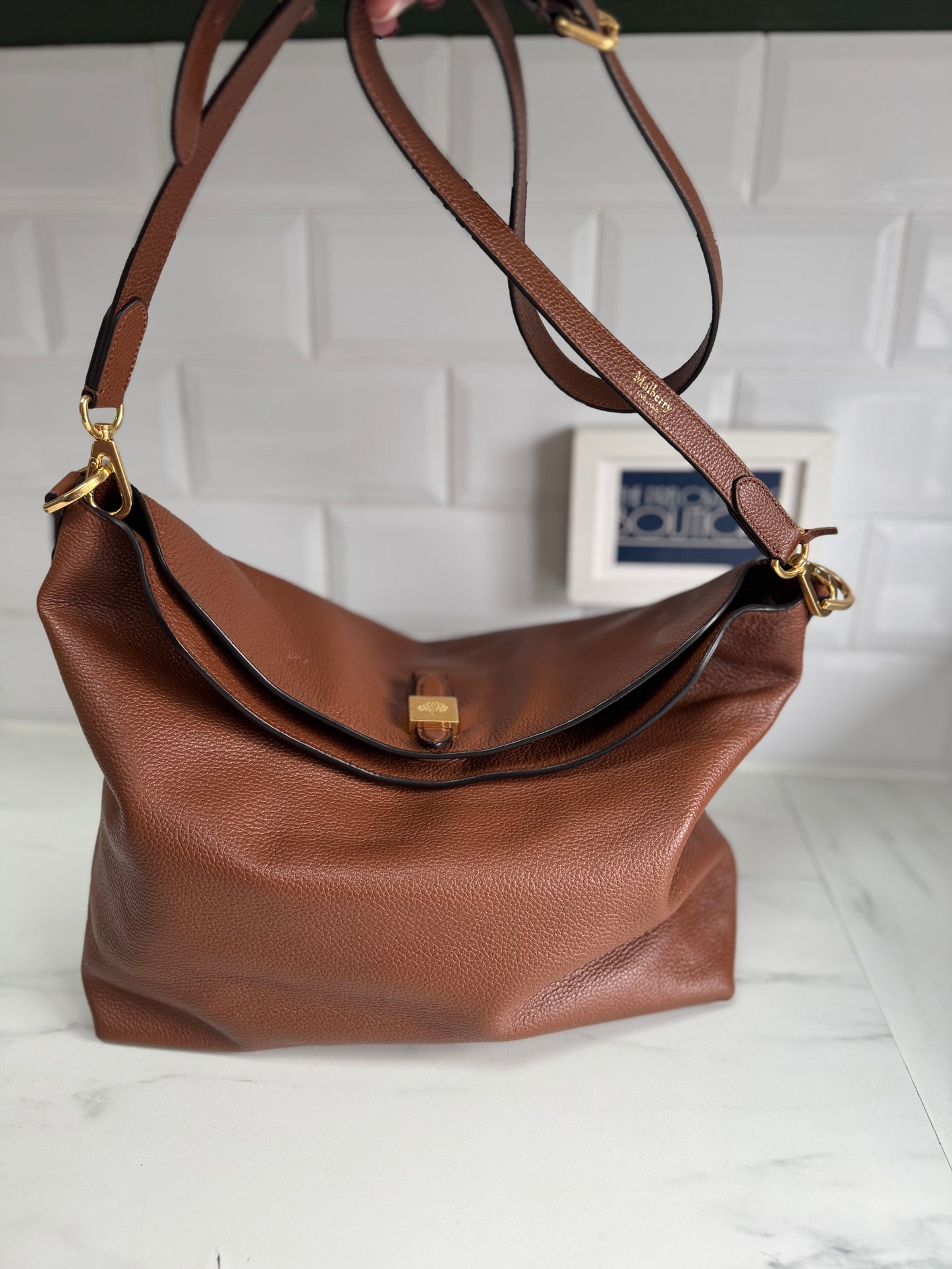 Mulberry Tessie Hobo - Oak