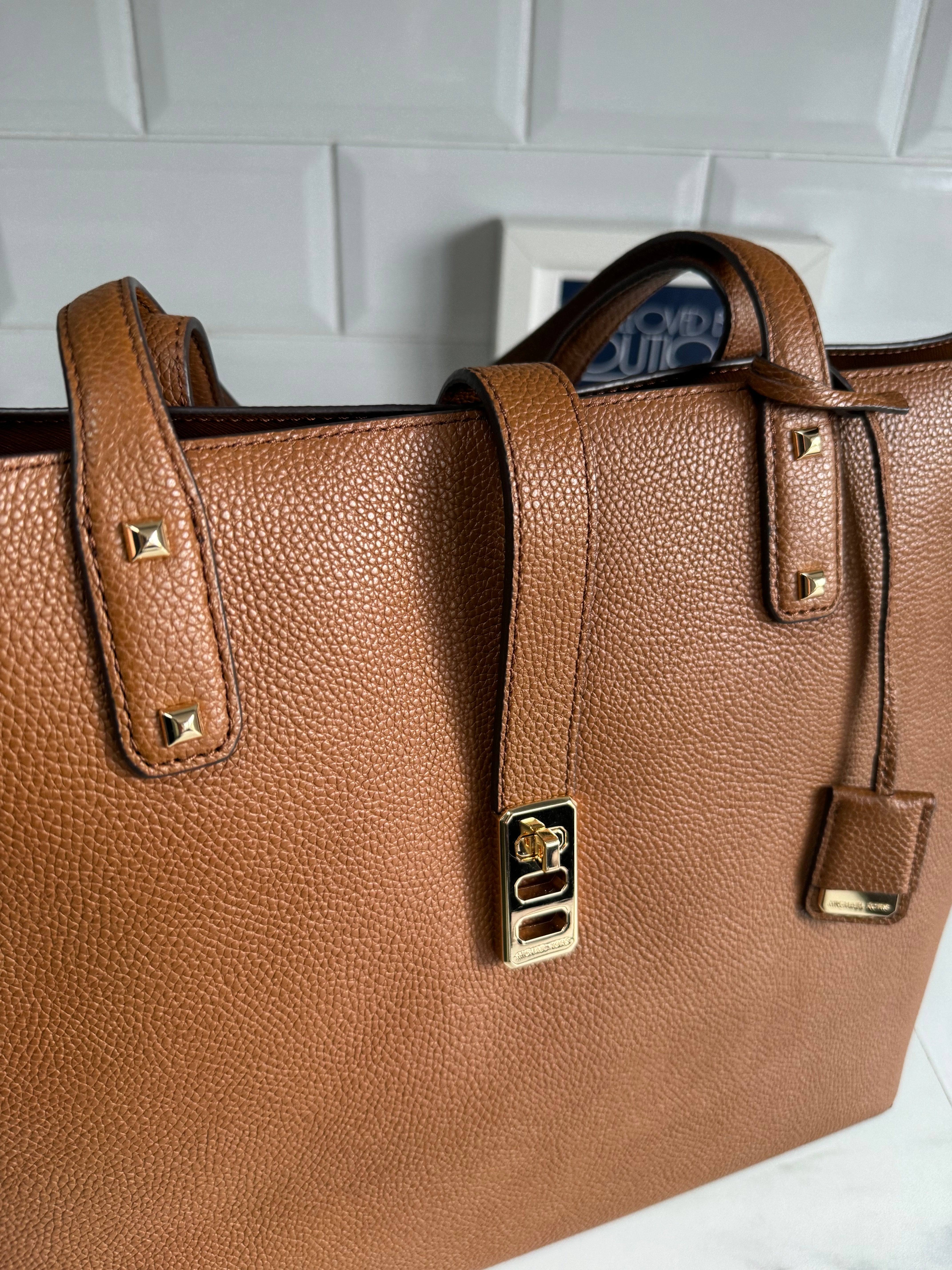 Micheal kors deals tan bag