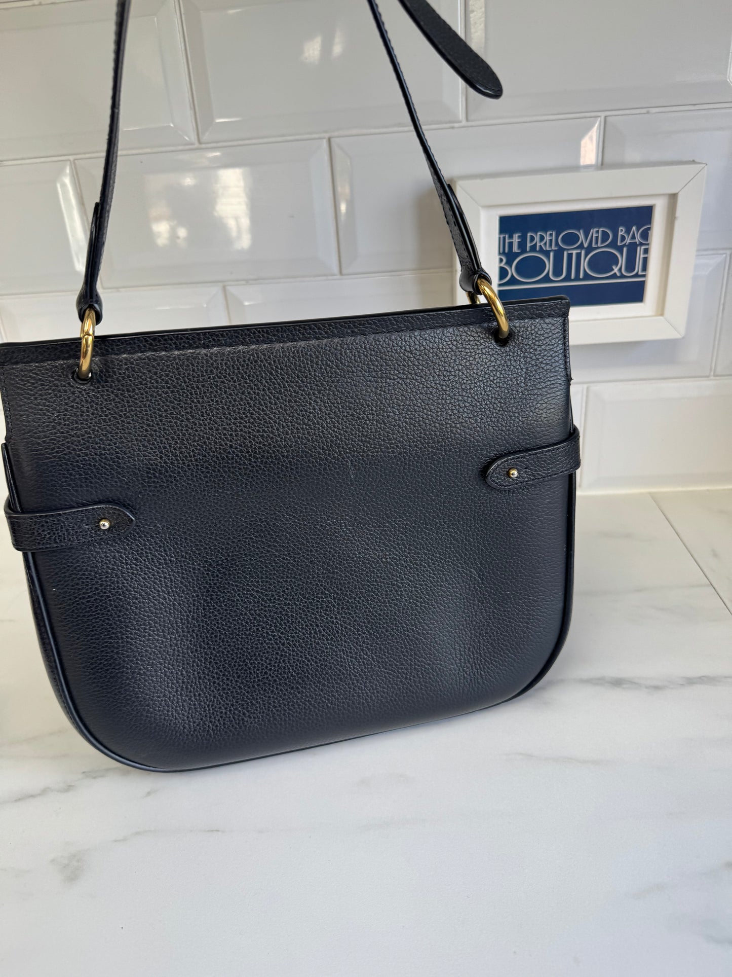 Mulberry Large Amberley - Black