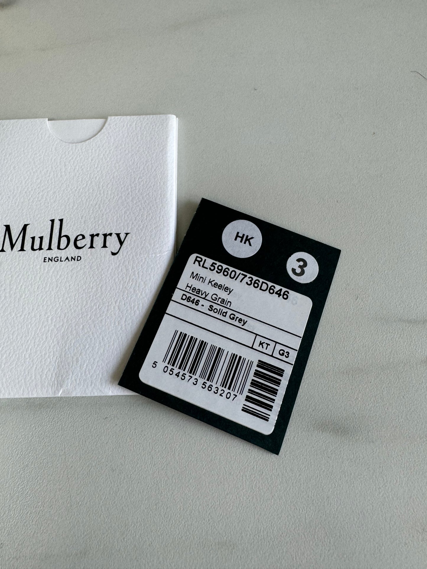 Mulberry Mini Keeley - Grey