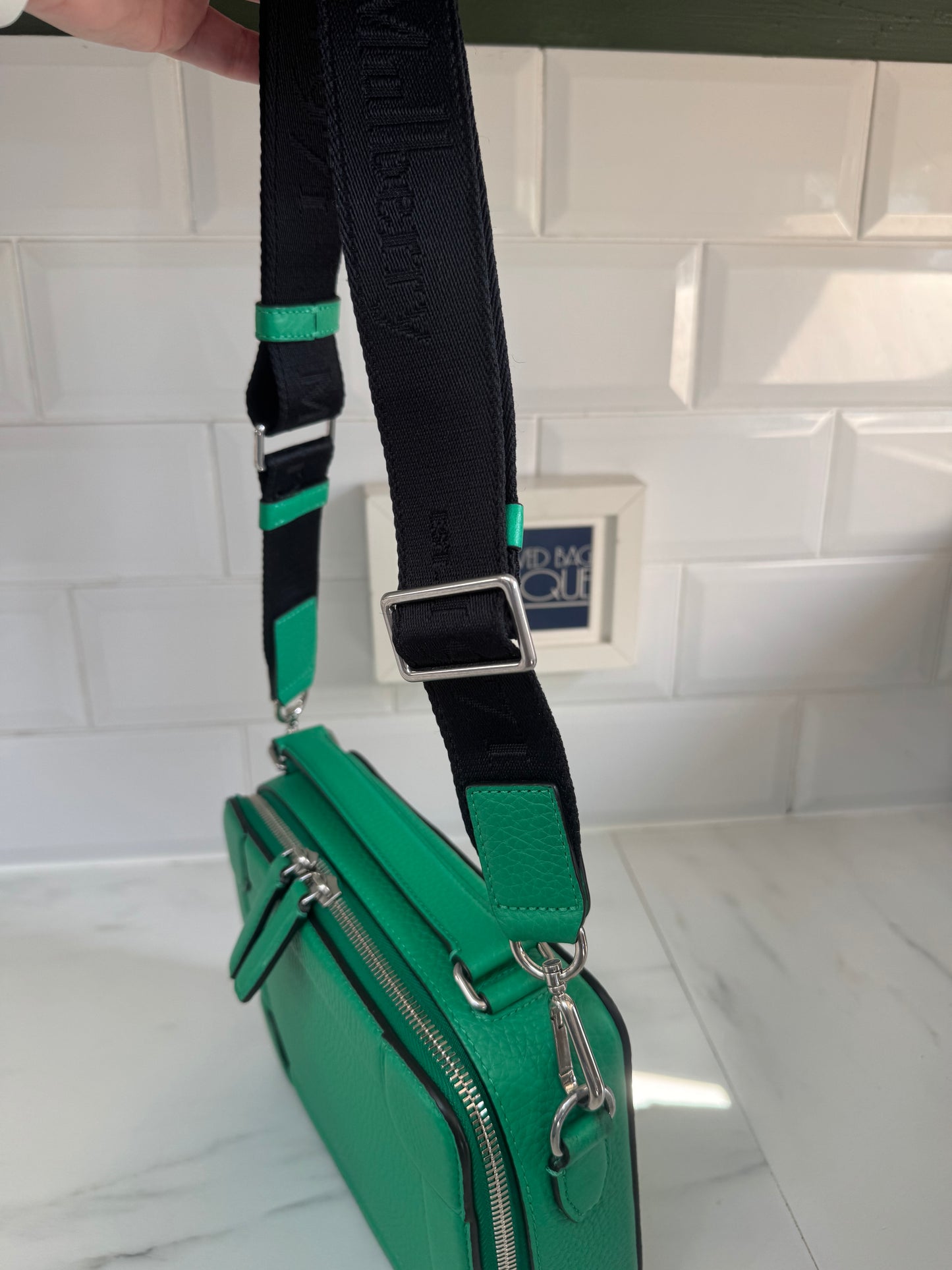 Mulberry Belgrave - Green and Black