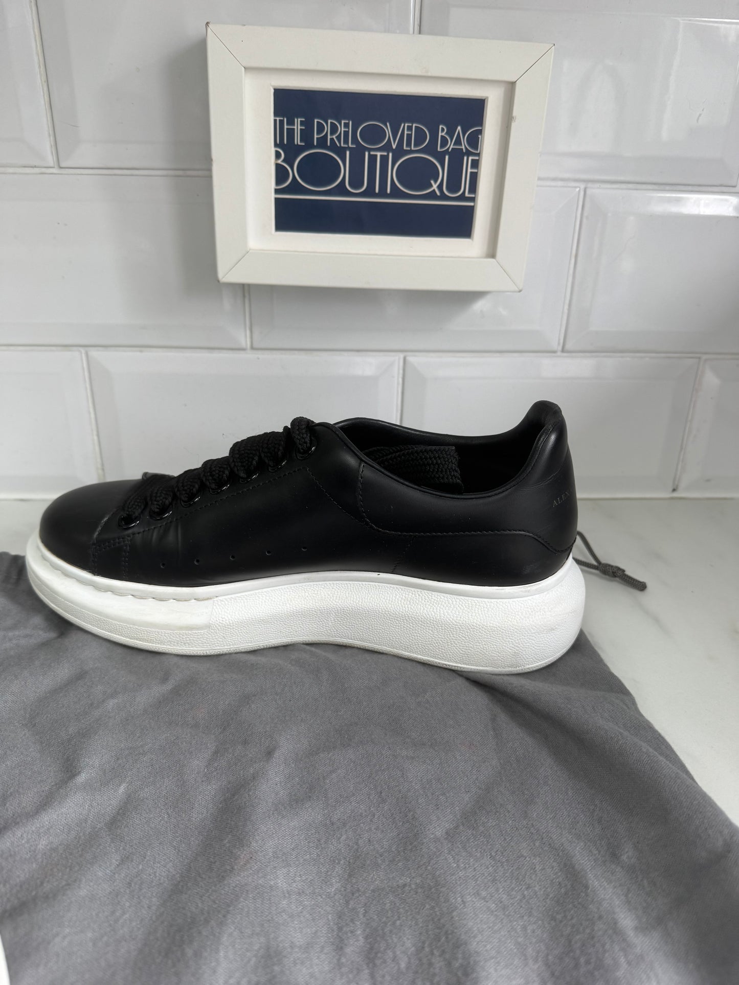 Alexander McQueen Sneakers - Black and White