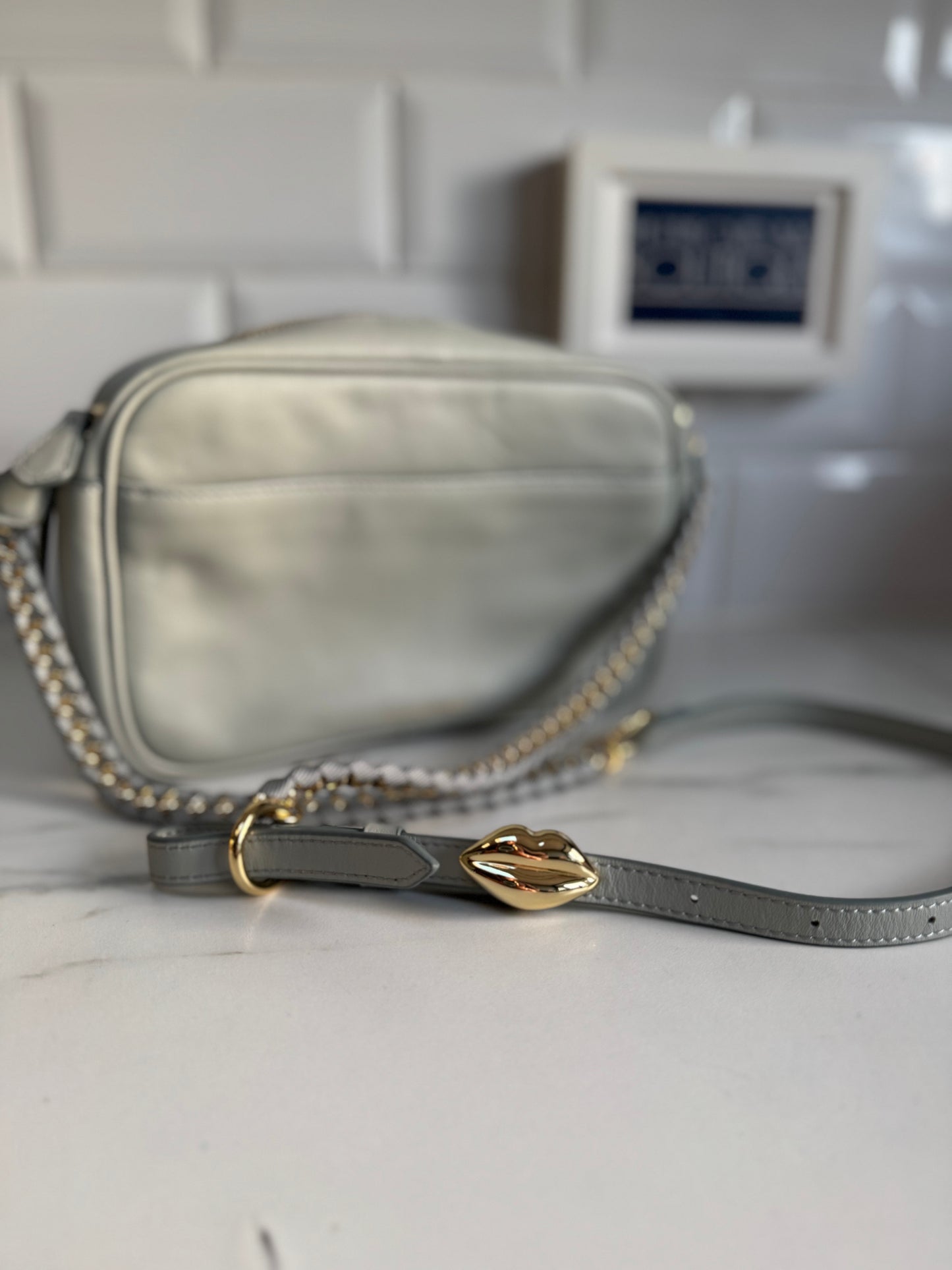 Lulu Guinness Bella Camera Bag - Mint Green