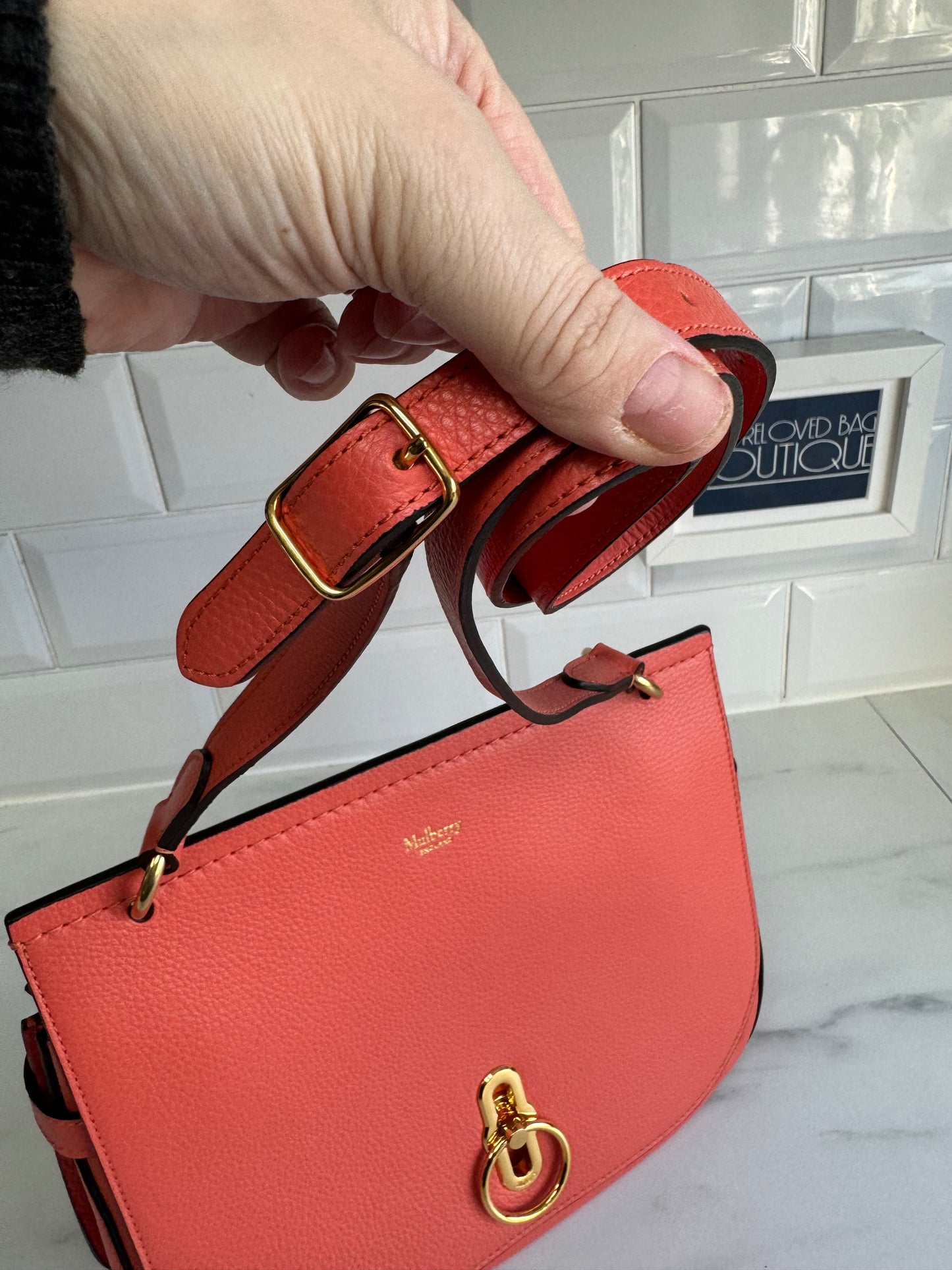 Mulberry Large Amberley - Coral