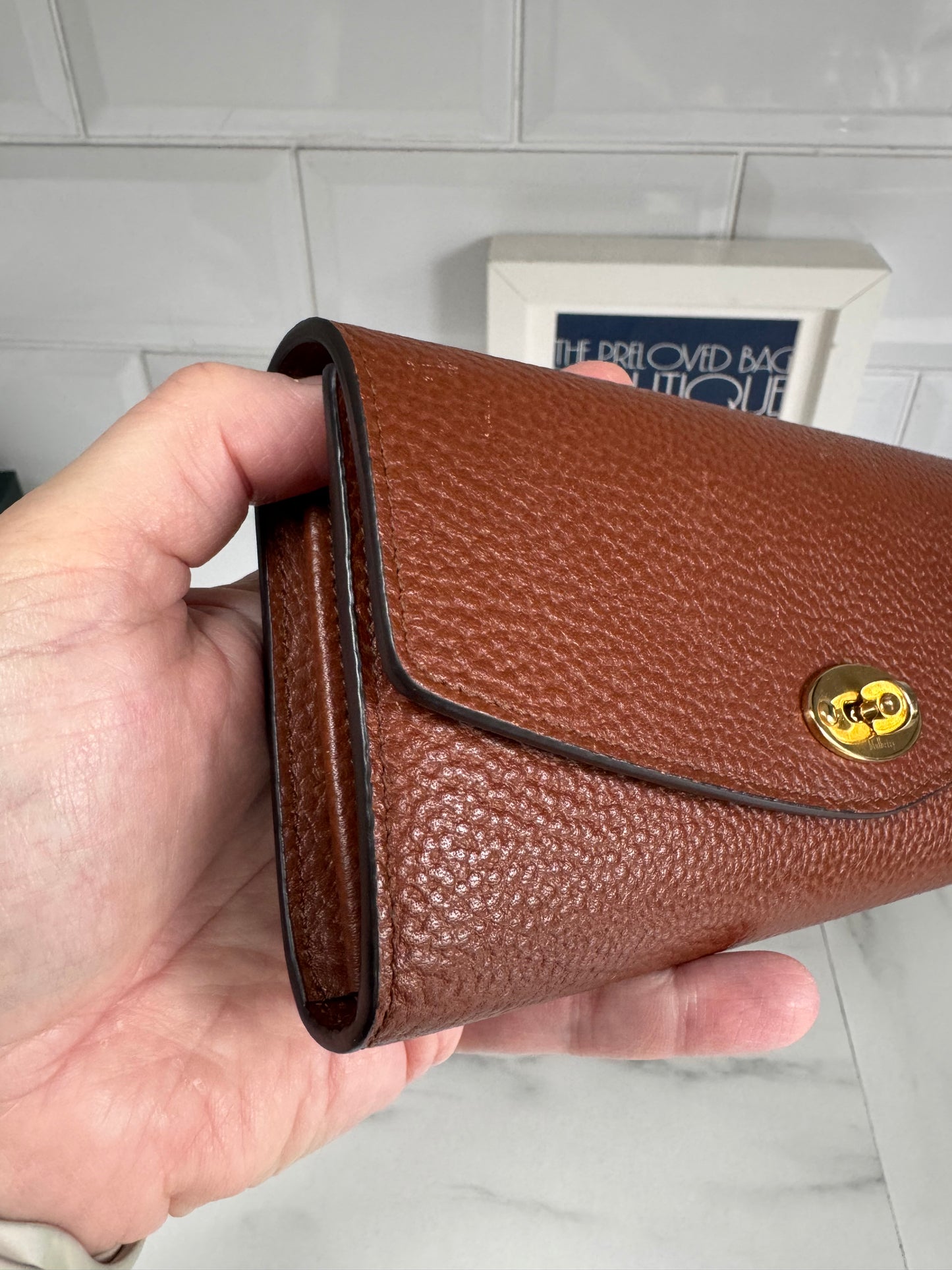 Mulberry Long Darley Wallet - Oak