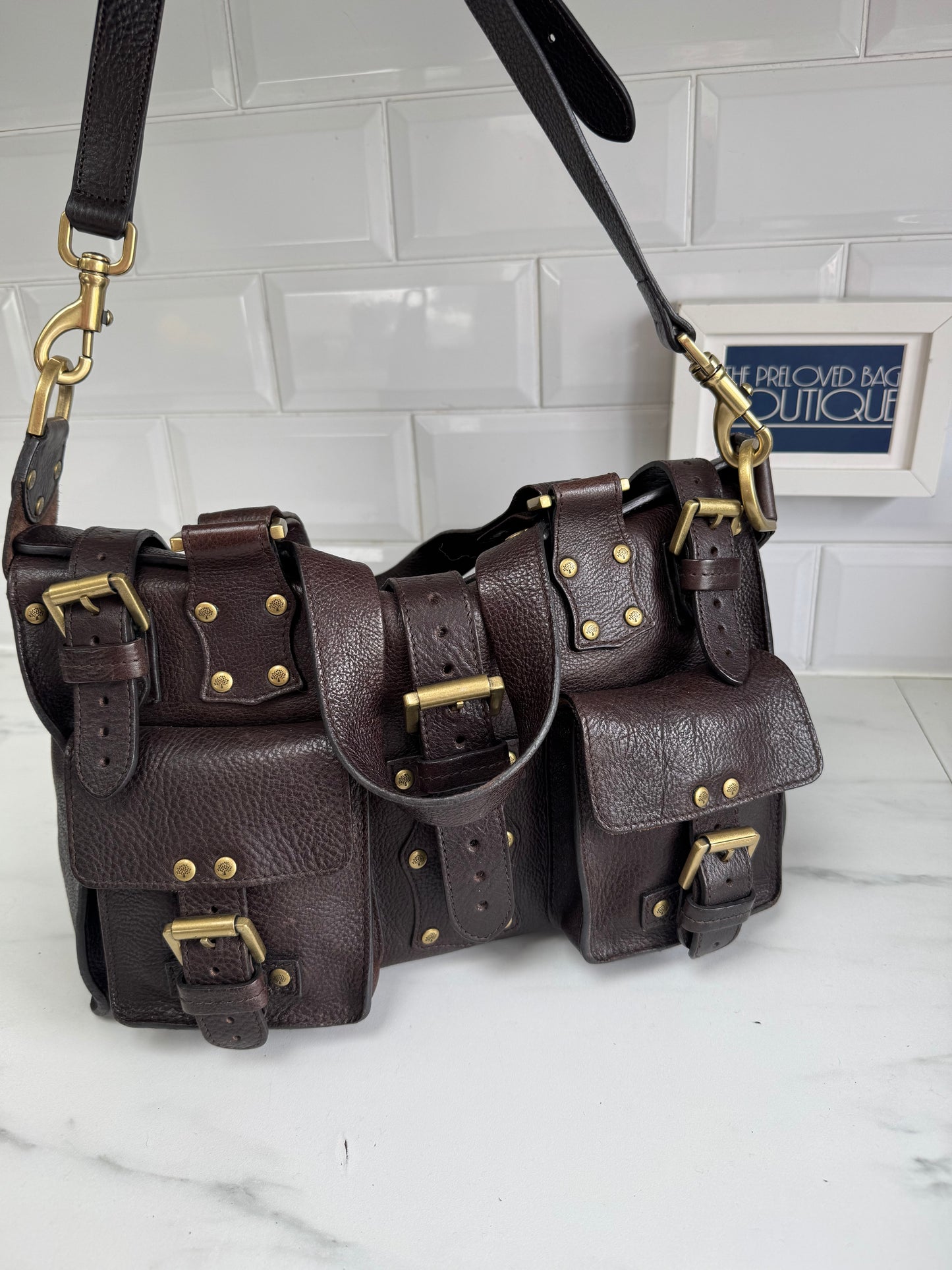 Mulberry Roxanne - Chocolate Brown