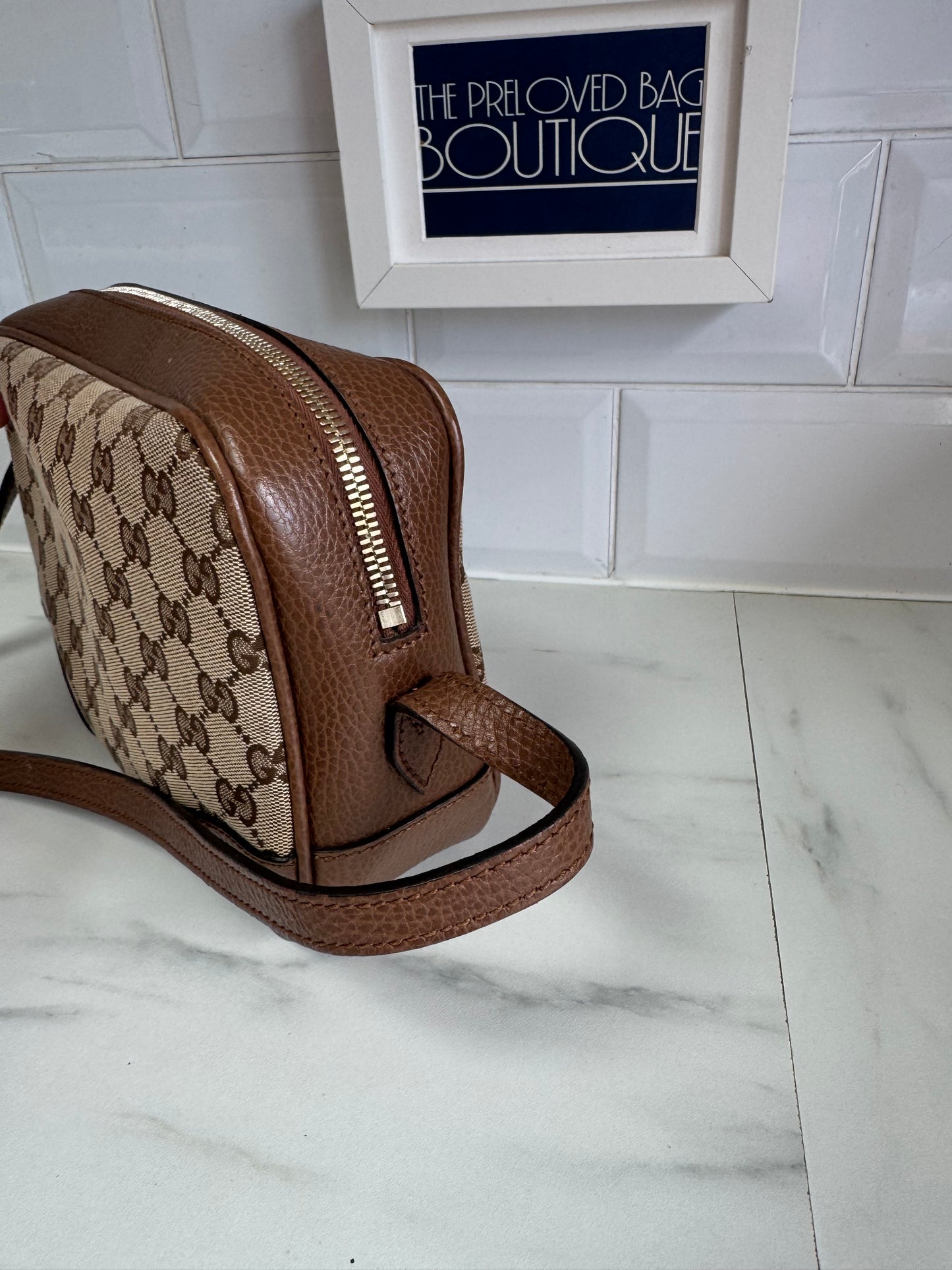 Gucci Bree Crossbody - Brown