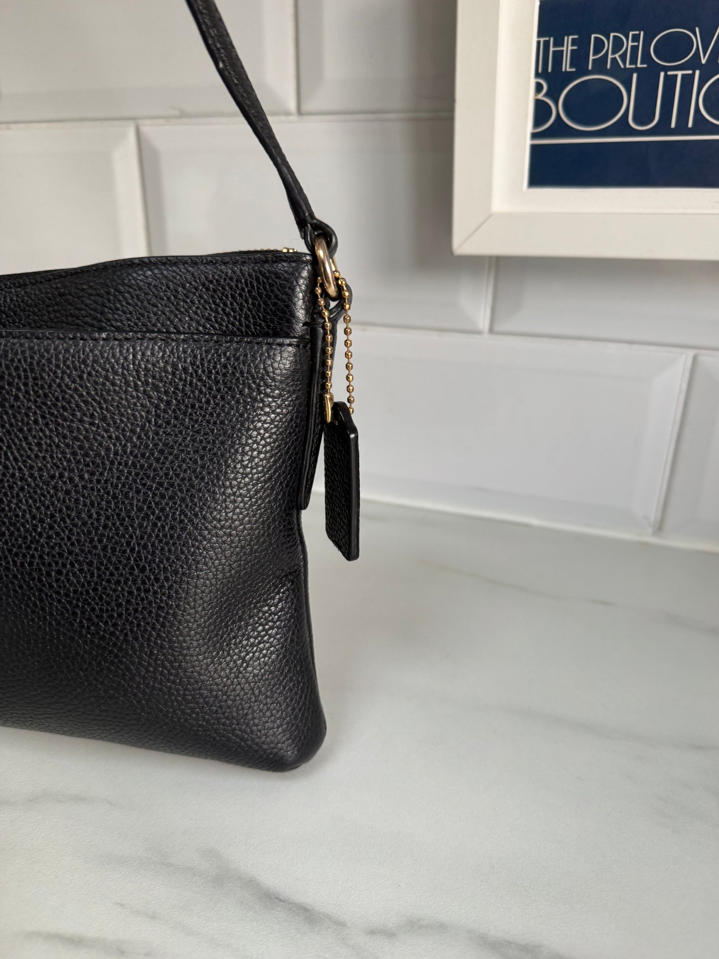 Coach Journal Crossbody - Black