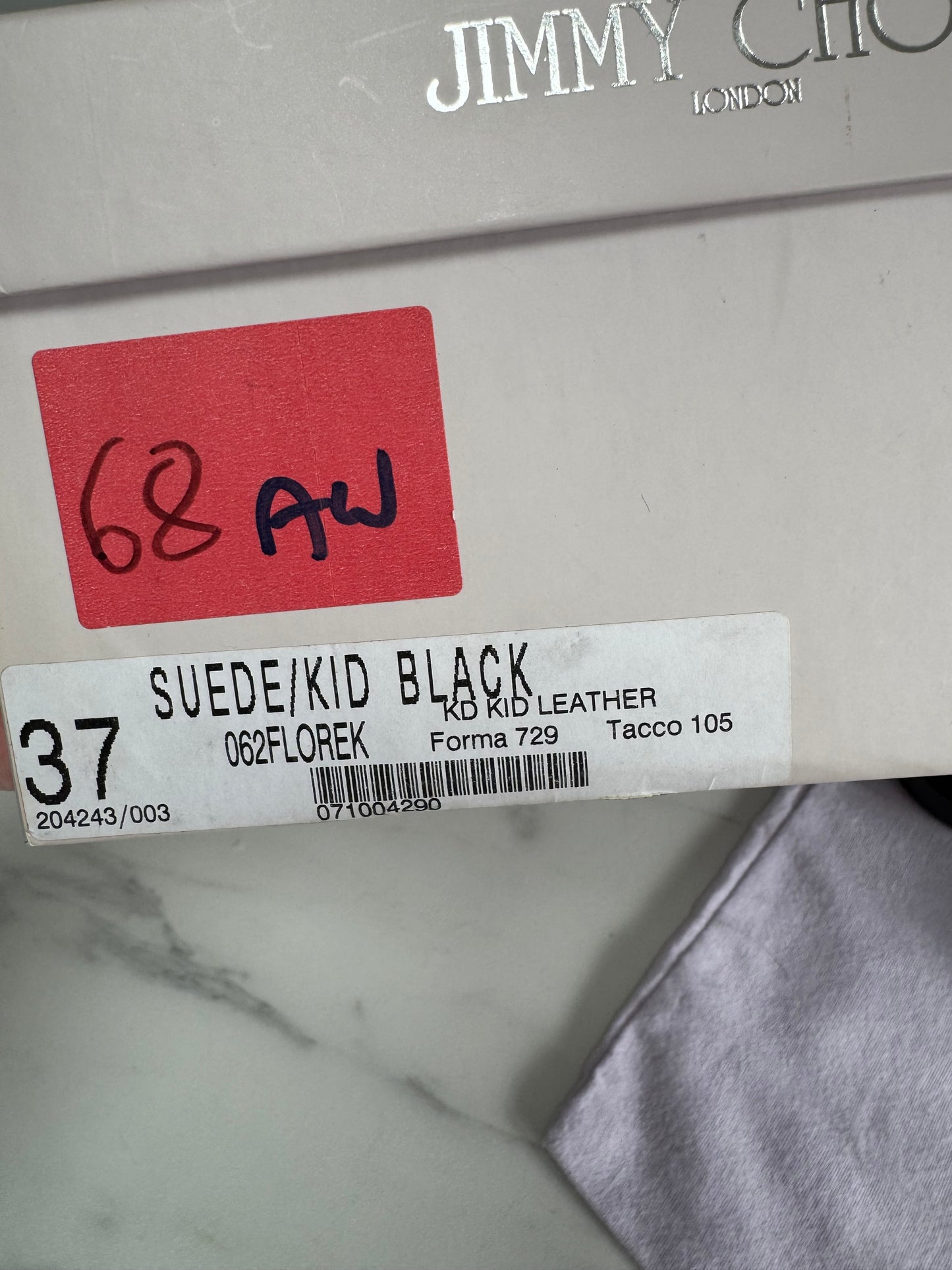 Jimmy Choo Florek Suede Platform Sandals - Black