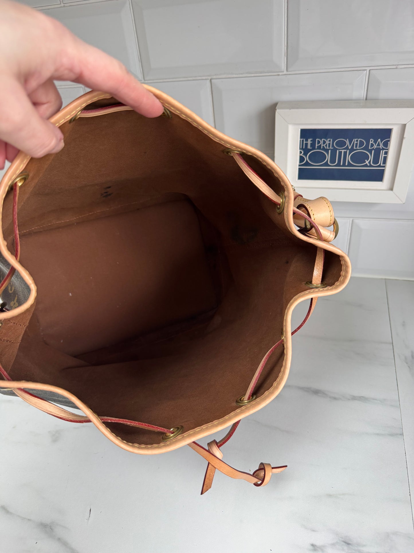 Louis Vuitton GM Noe Bucket Bag - Brown Monogram