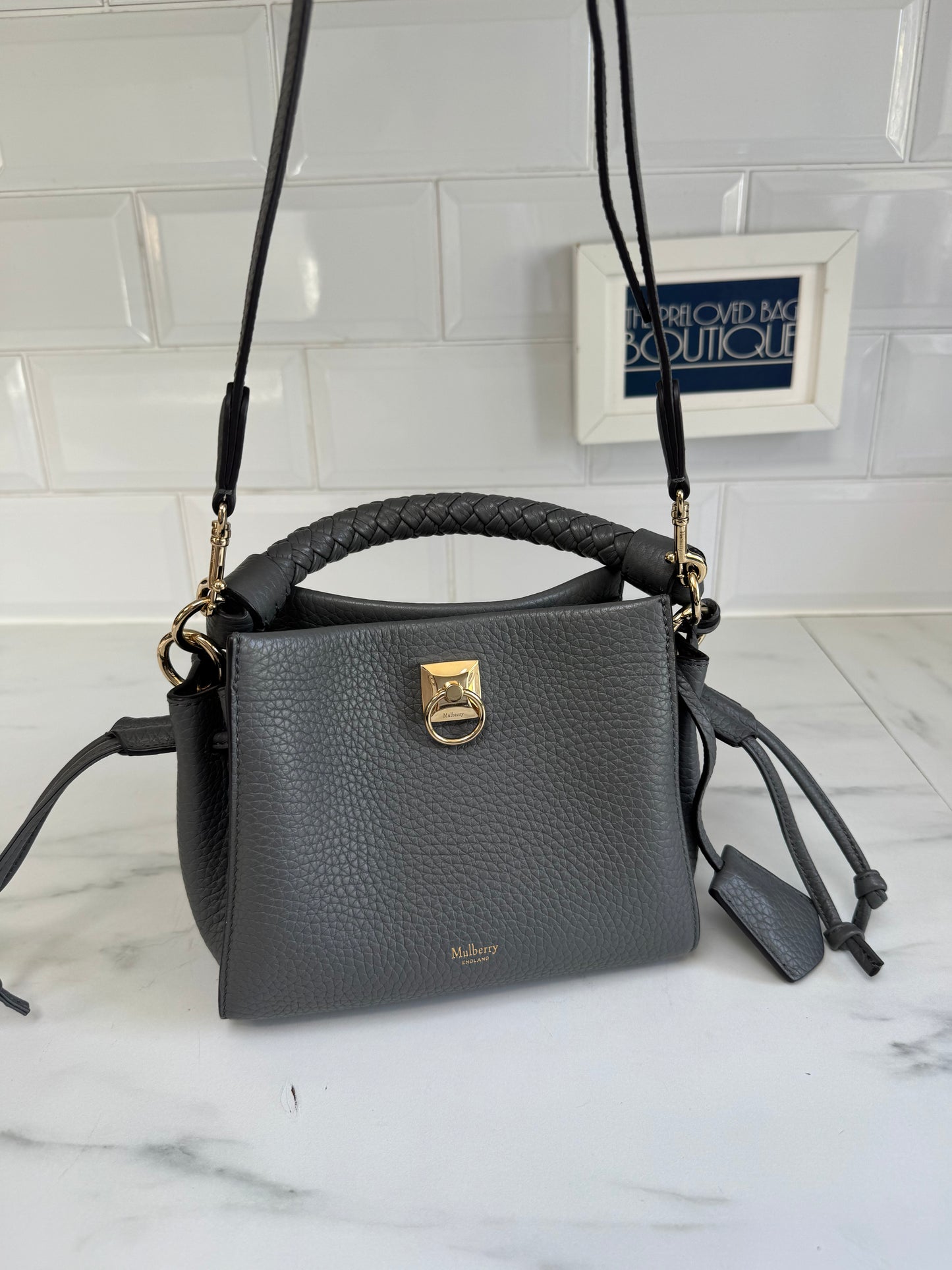 Mulberry Mini Iris - Charcoal Grey