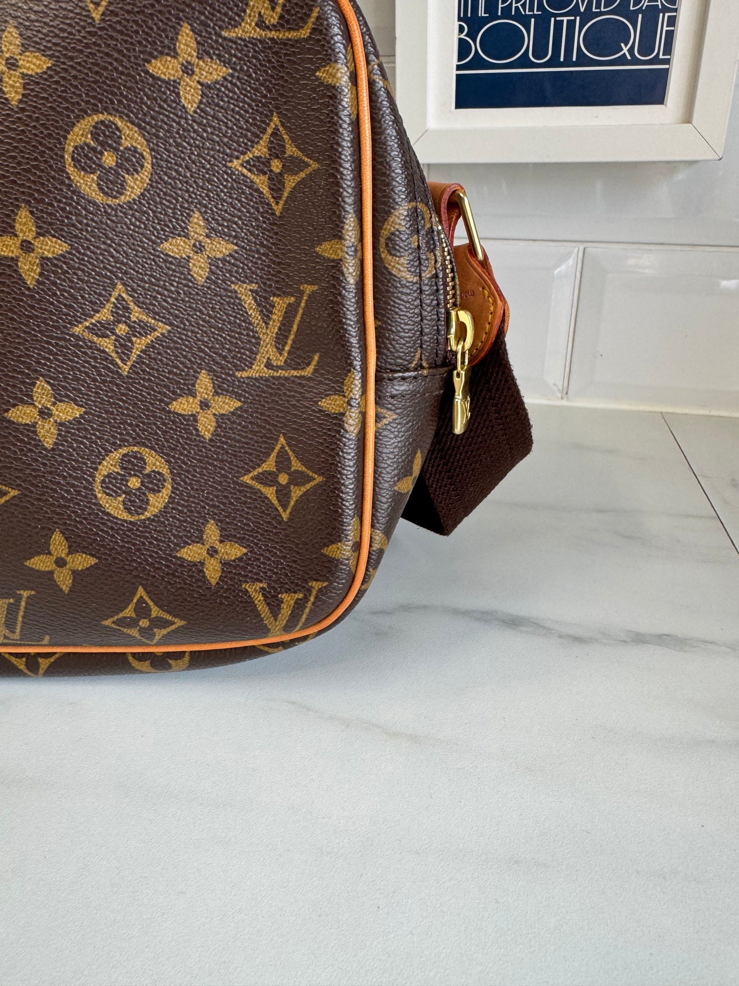 Louis Vuitton Reporter - Monogram Brown