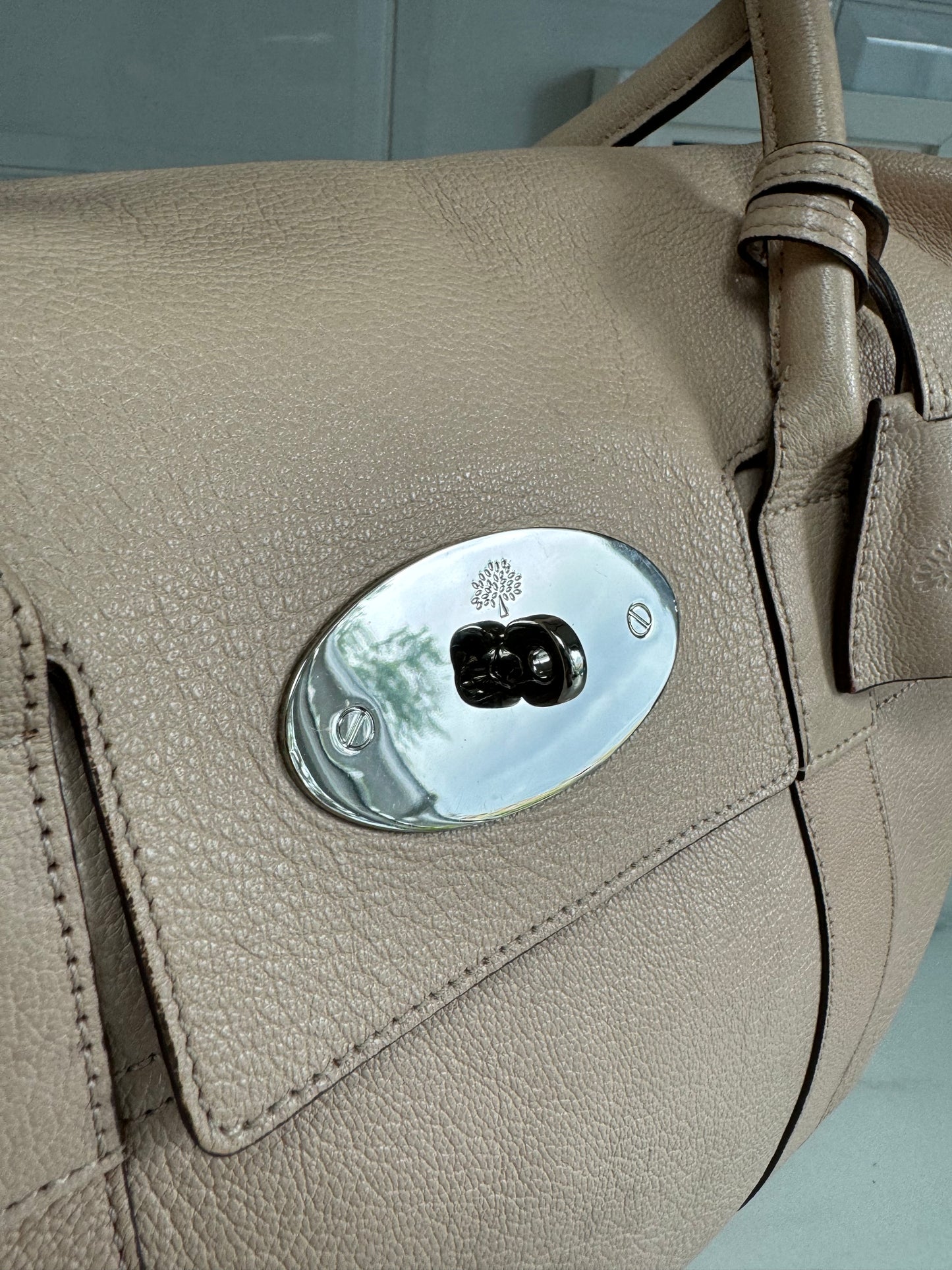 Mulberry Bayswater - putty/neutral/nude