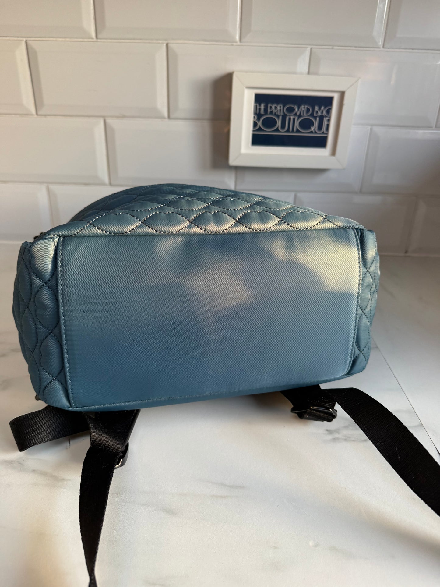 Lulu Guinness Tony Lips Backpack - Ink Blue