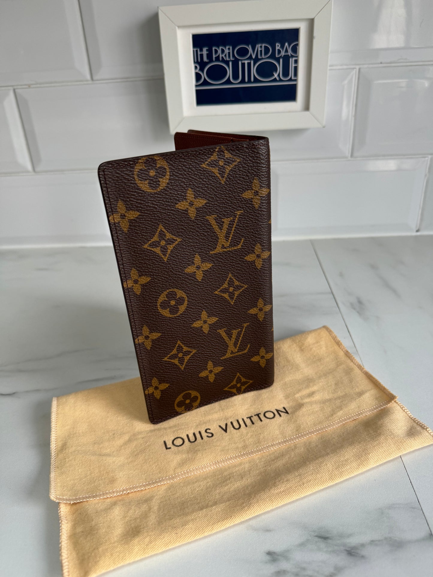 Louis Vuitton Tall Wallet - Monogram