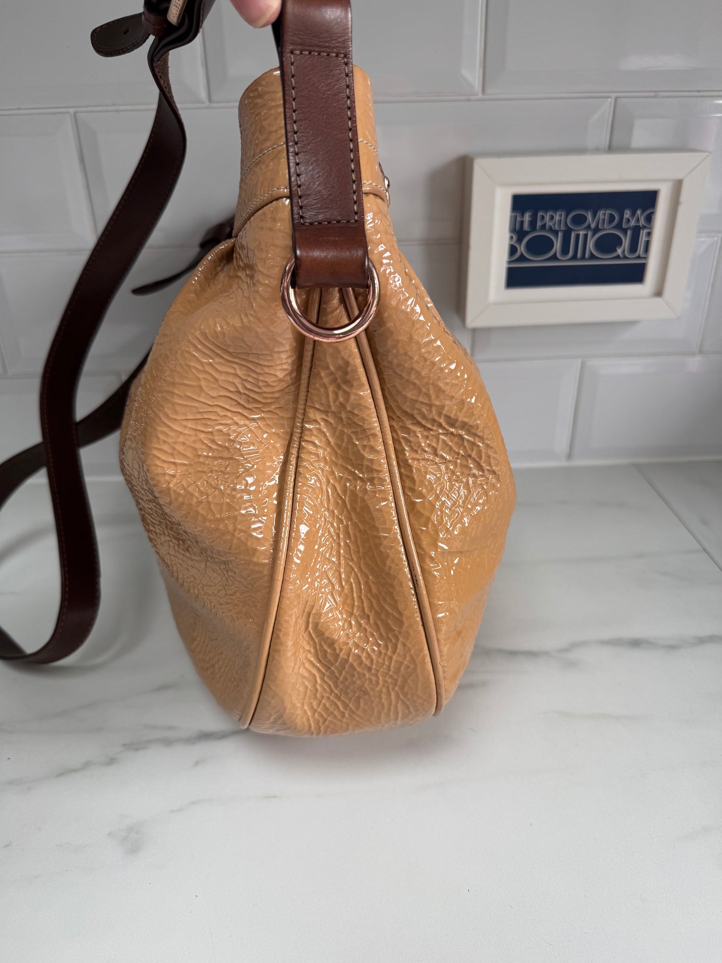 Mulberry Mitzy Messenger - Buttermilk