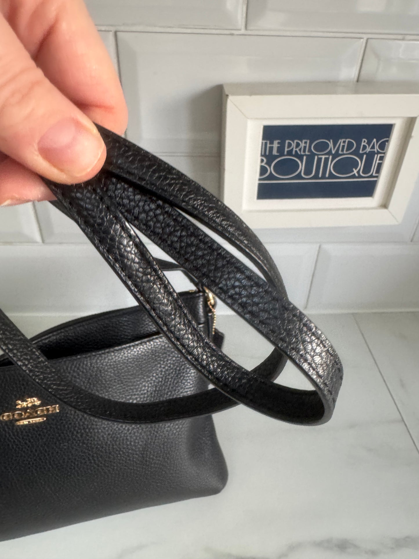 Coach Journal Crossbody - Black