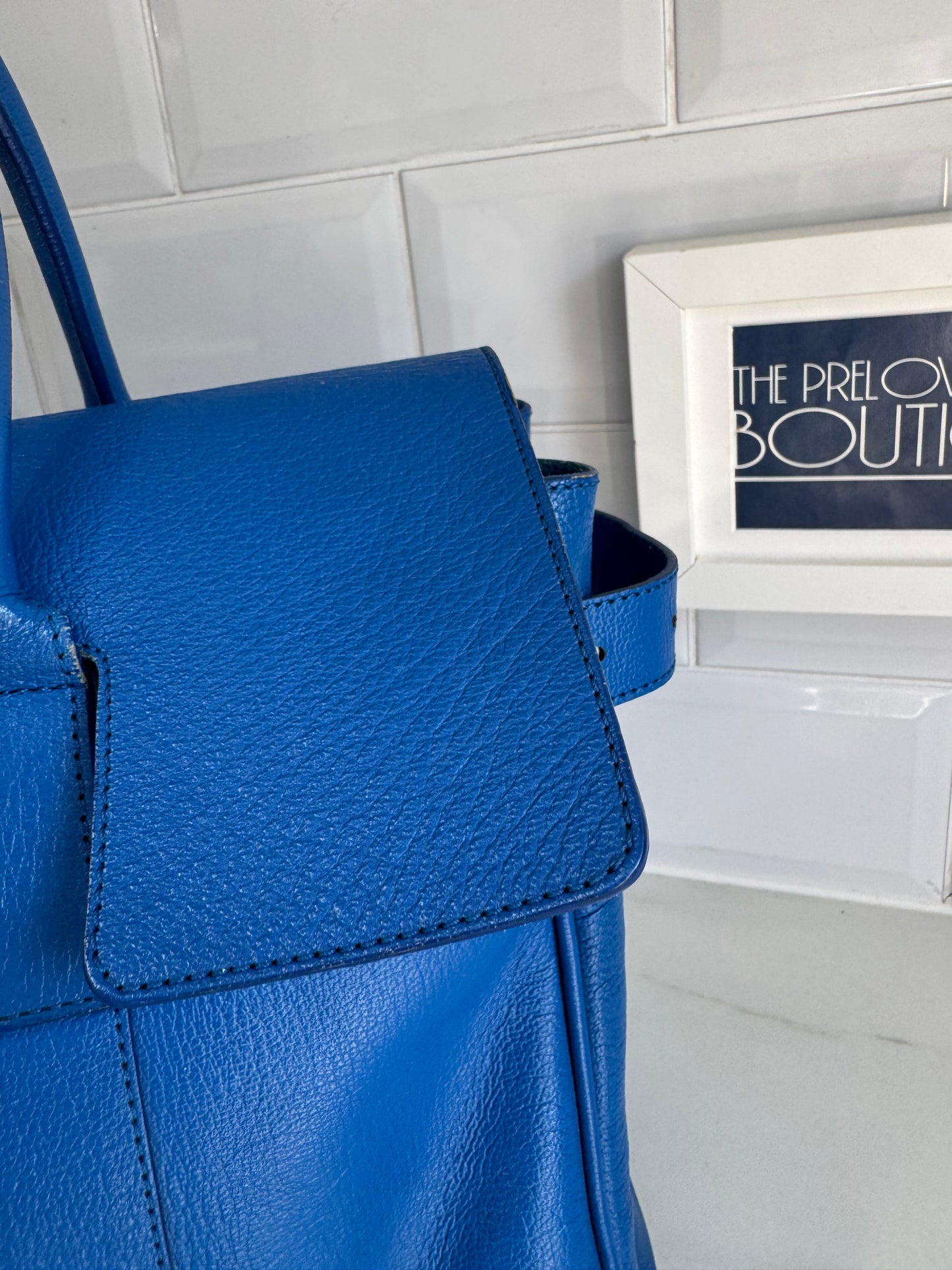 Mulberry Heritage Bayswater - Electric Blue