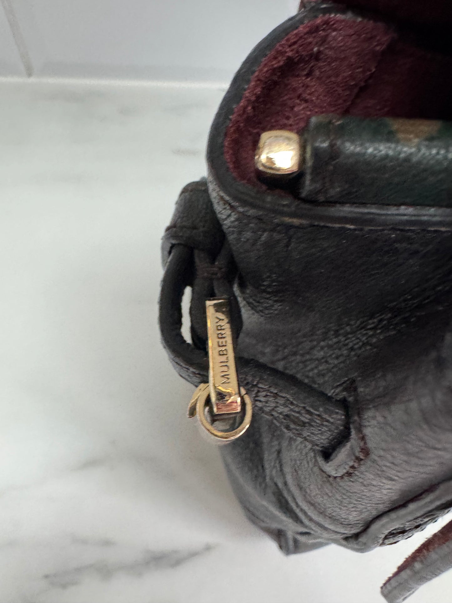 Mulberry Cara Delevigne Limited Edition Mini Backpack - khaki Green Camouflage