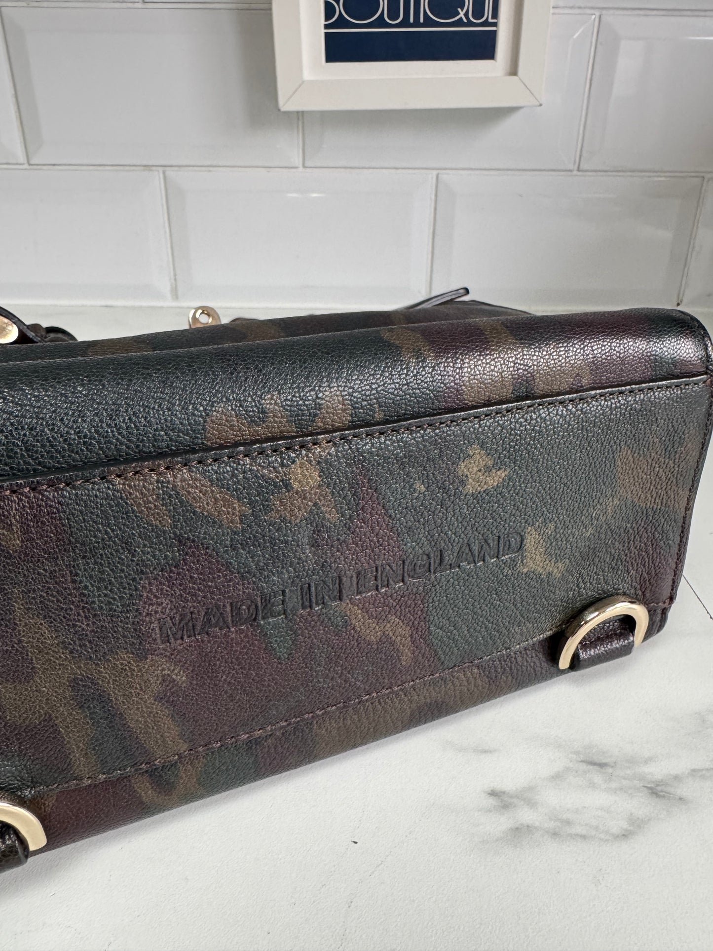 Mulberry Cara Delevigne Limited Edition Mini Backpack - khaki Green Camouflage