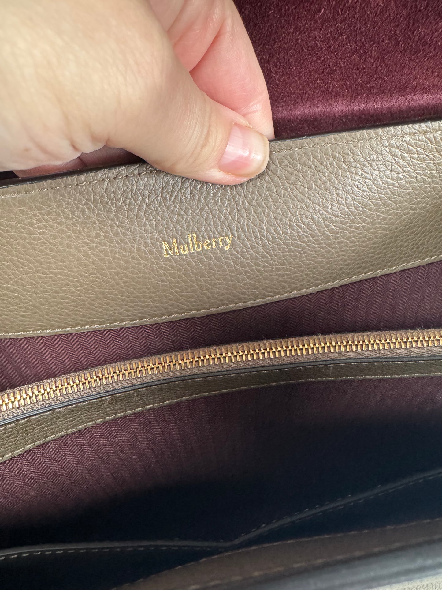 Mulberry Large Seaton - Clay