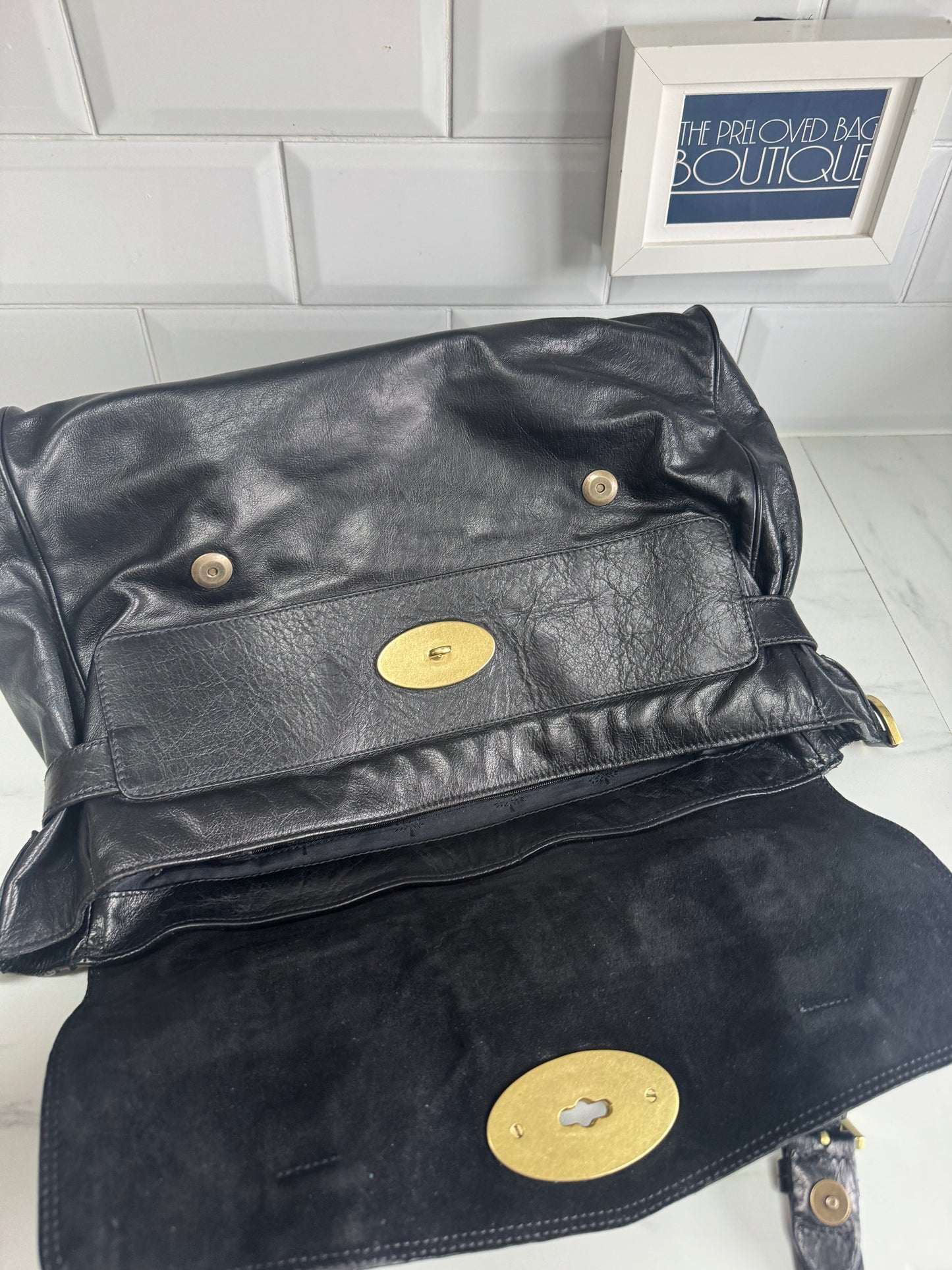Mulberry Oversized Alexa - Black