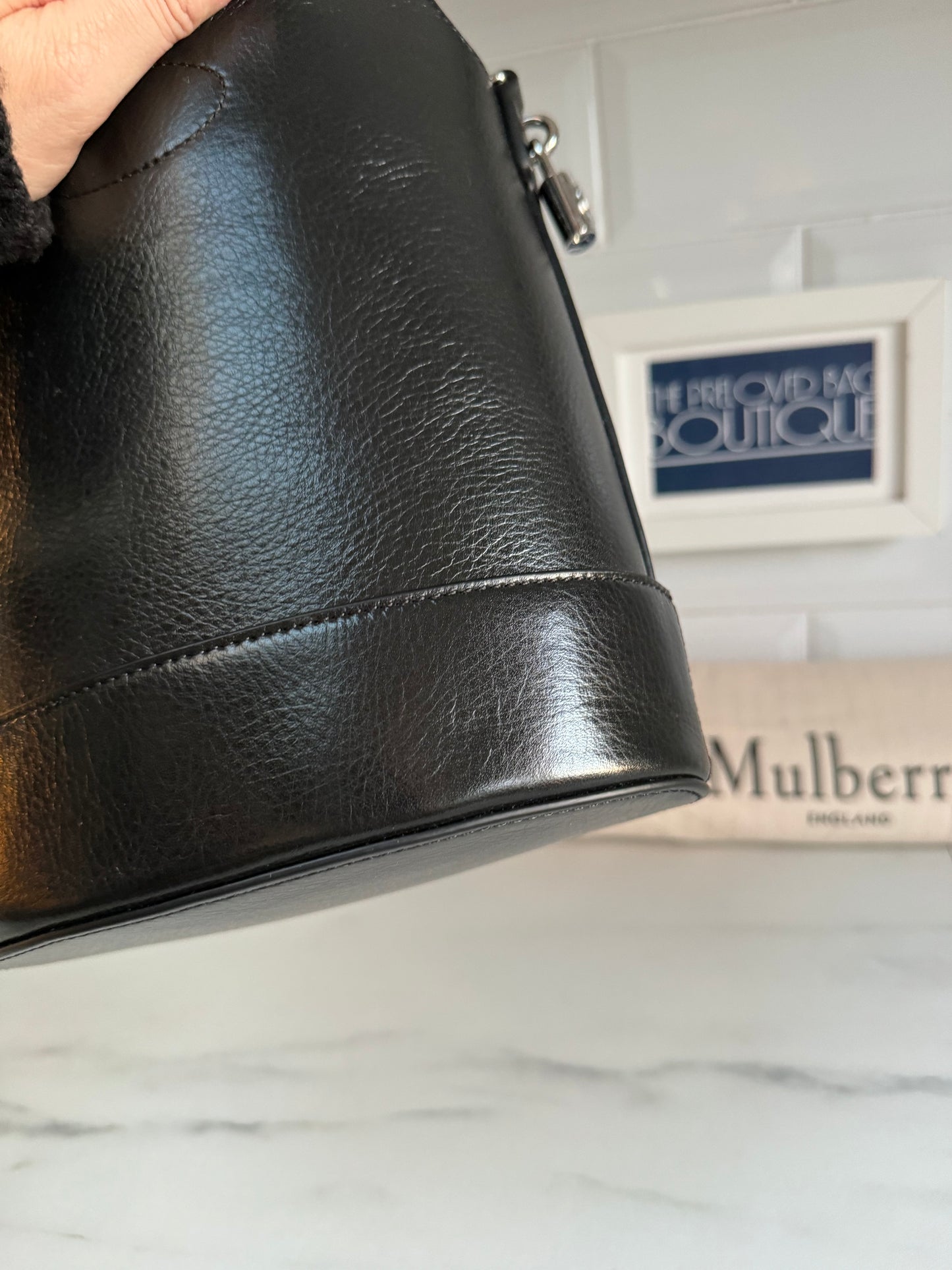 Mulberry Small Lily Tote - Black