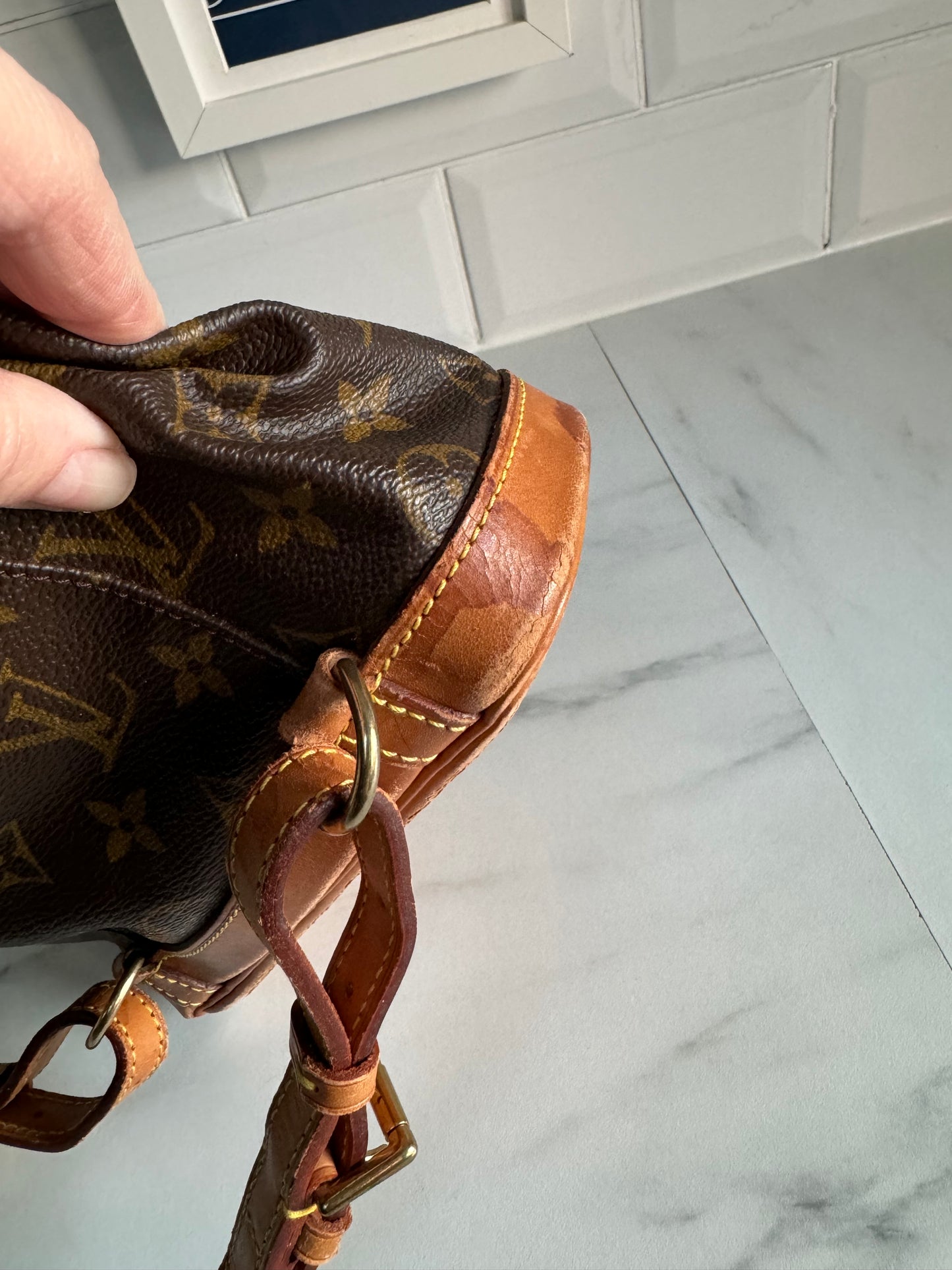 Louis Vuitton Vintage Montsouris Mini Backpack - Monogram