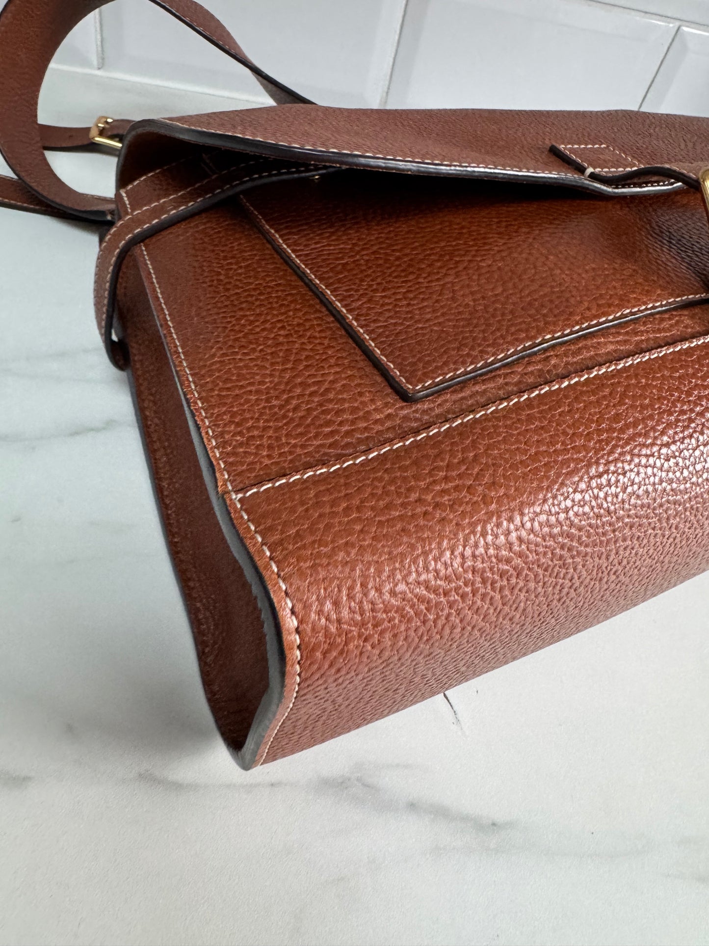 Mulberry Chiltern Satchel - Oak